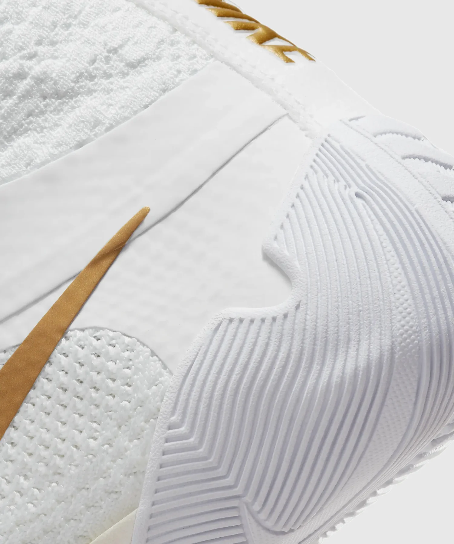Chaussures de Lutte Nike Tawa White/Metallic Gold - Image 8