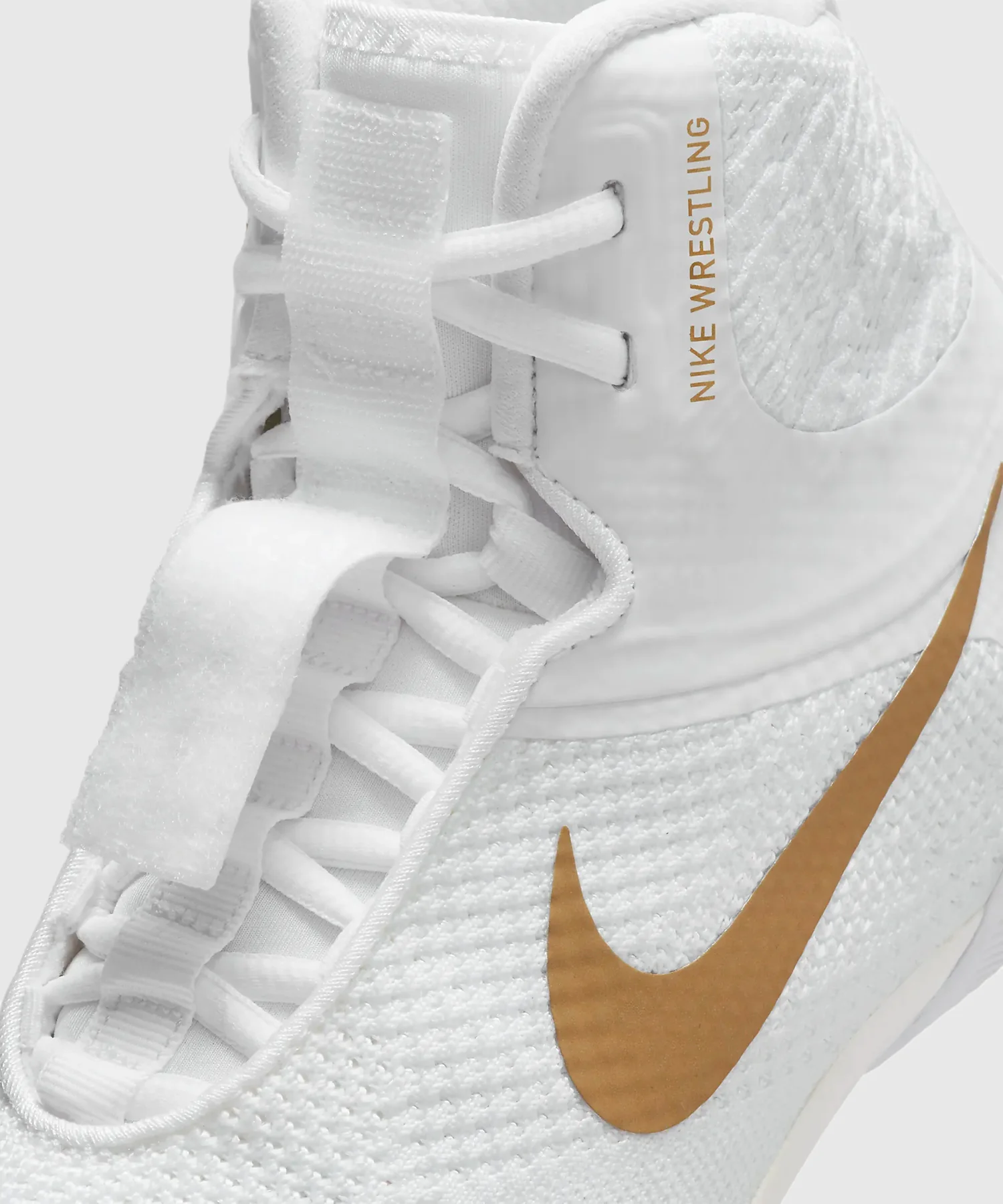 Chaussures de Lutte Nike Tawa White/Metallic Gold - Image 9