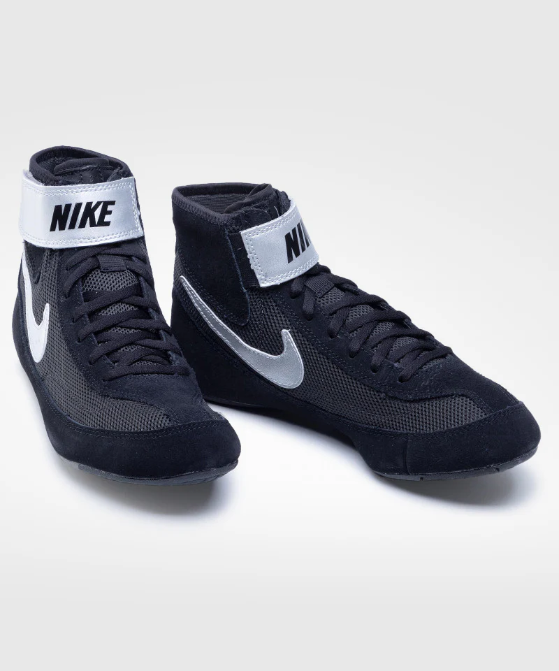 Chaussures de Lutte Speedsweep VII Nike - Noir/Argent - Image 5