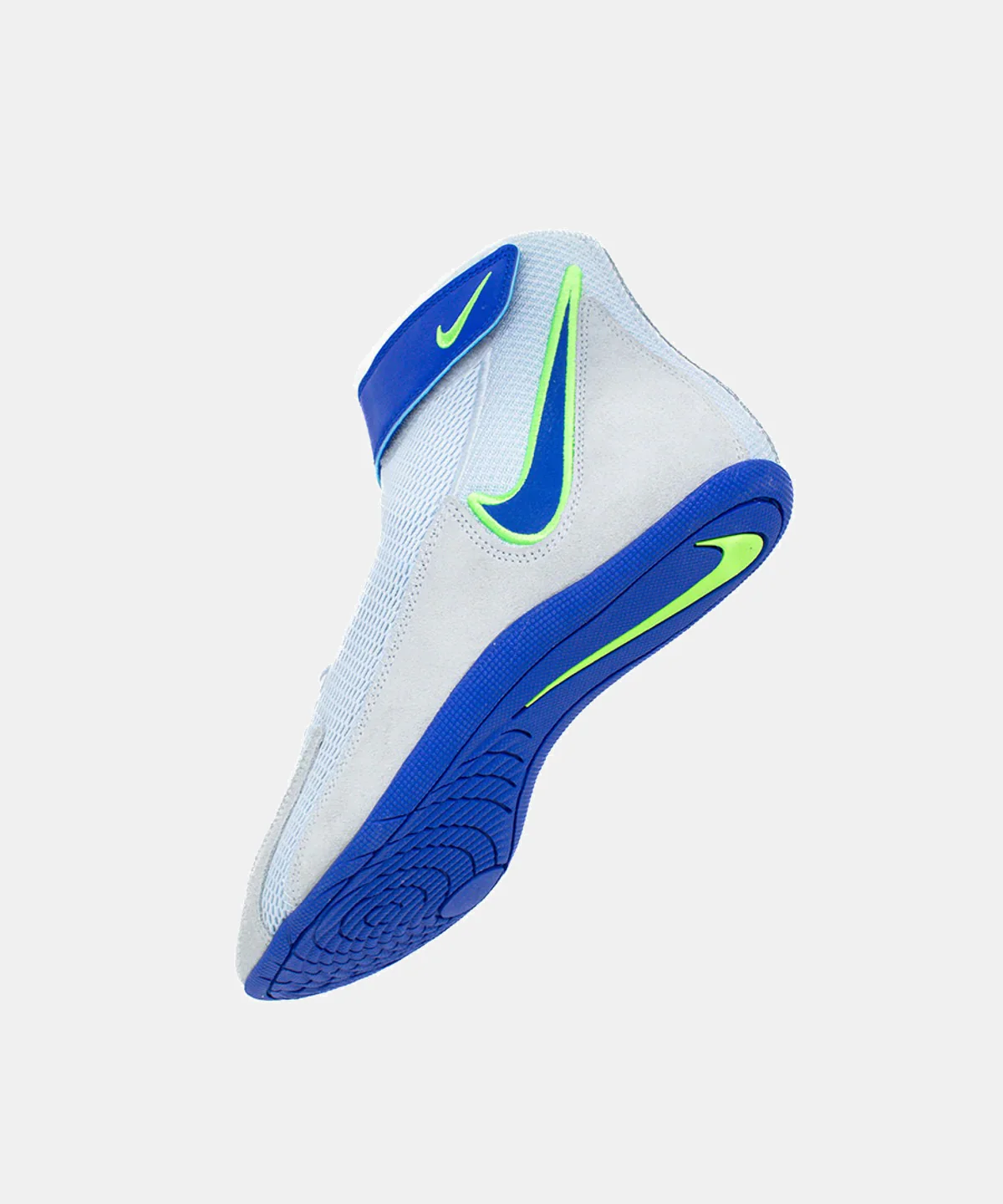 Chaussures de Lutte Speedsweep VIII Nike - Gris/Bleu/Néon - Image 6