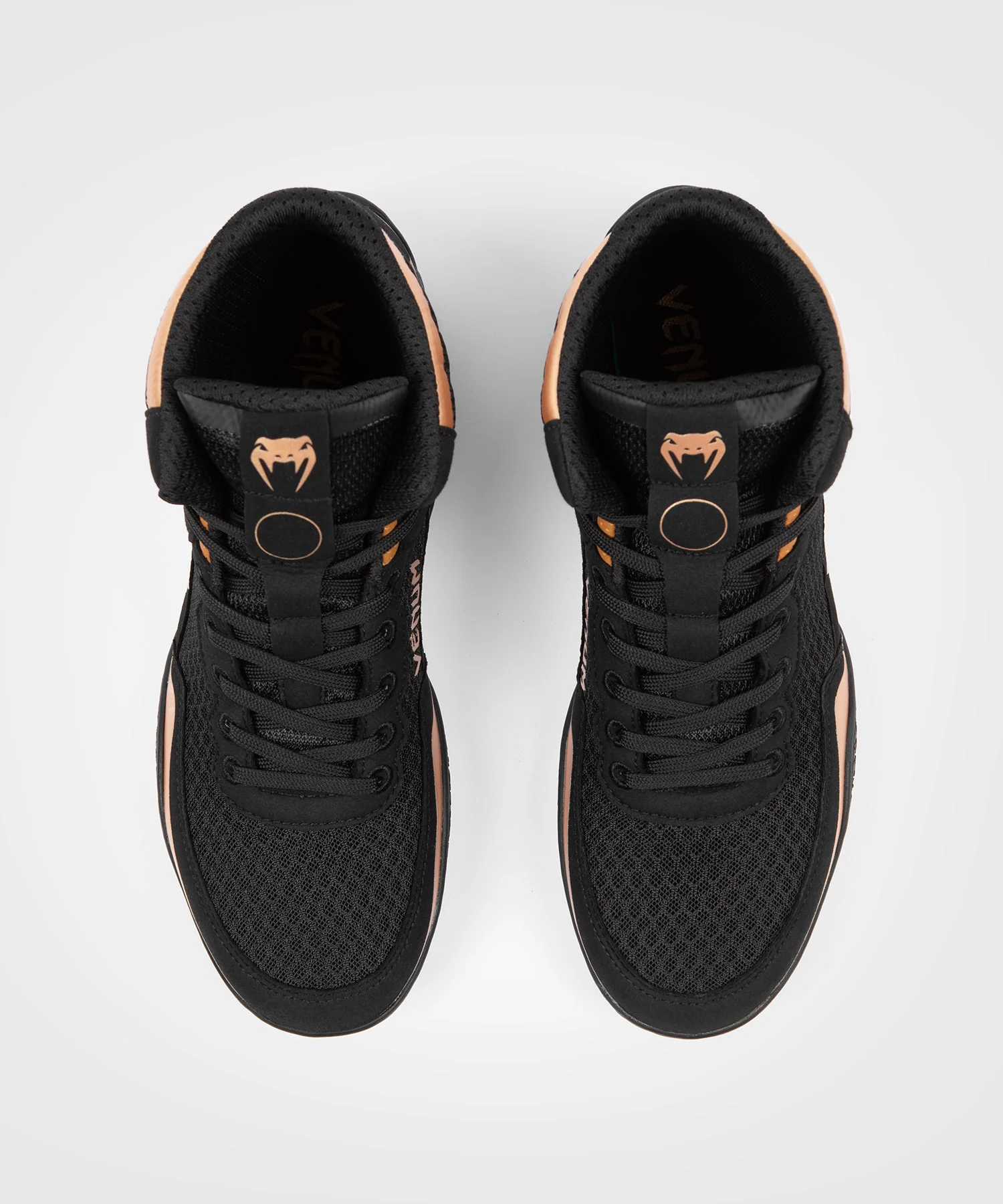Chaussures de lutte Venum Elite - Noir/Bronze - Image 3