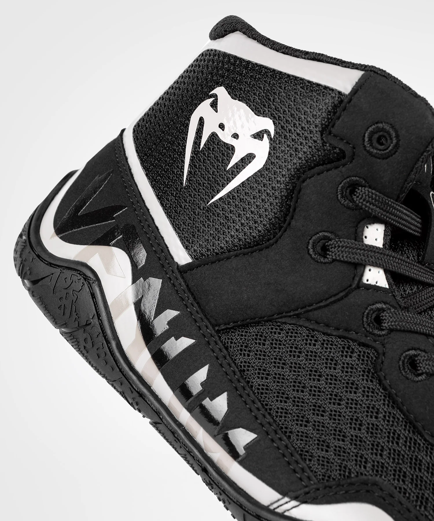 Chaussures de lutte Venum Elite - Noir/Sable - Image 7