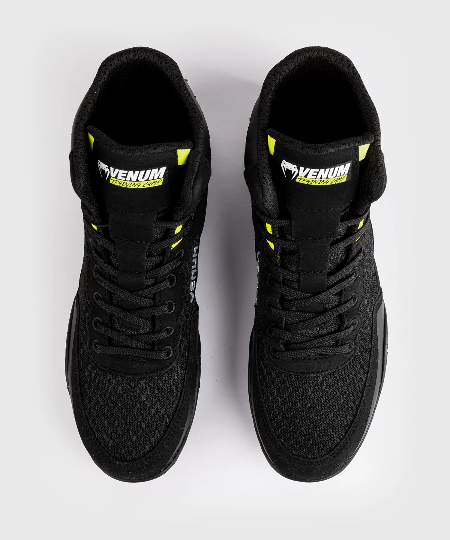 Chaussures de lutte Venum Training Camp 4.0 - Noir/Vert Néon - Image 6