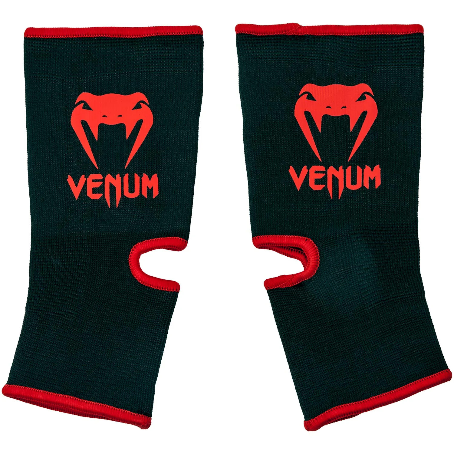 Protège-chevilles Venum Kontact – Noir/Rouge - Image 2