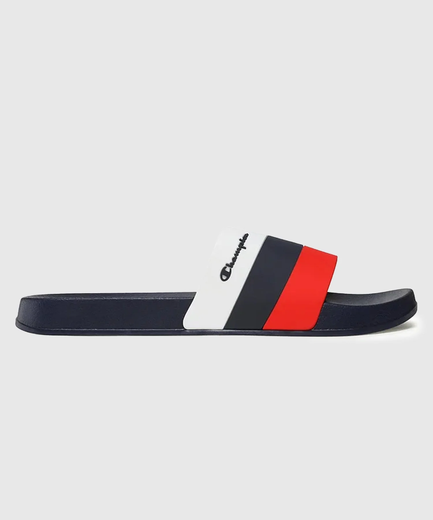 Claquettes Champion Legacy - Bleu Marine/Blanc/Rouge - Image 2
