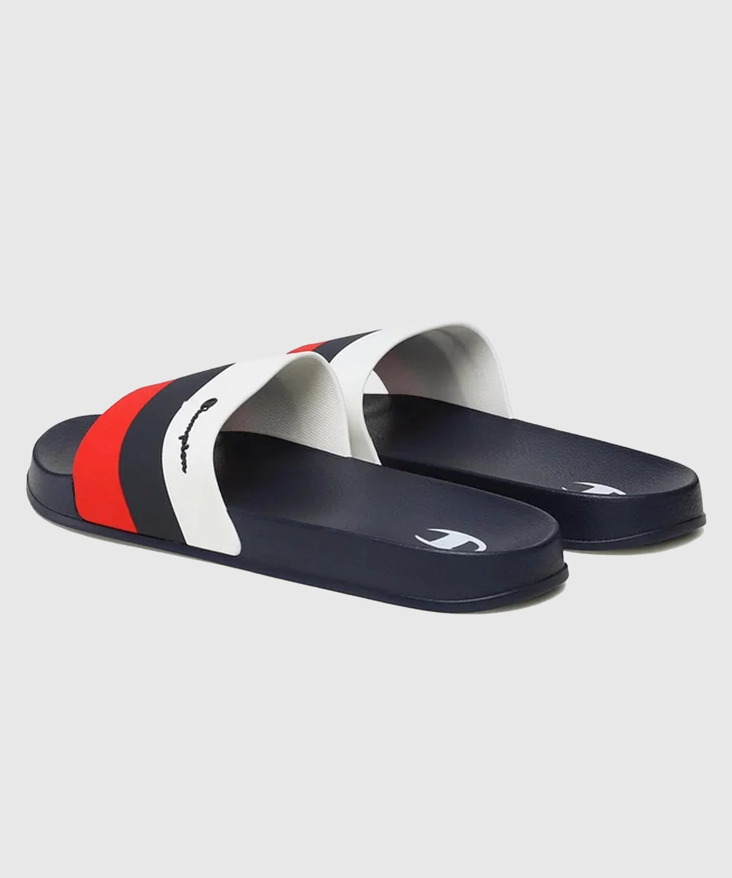 Claquettes Champion Legacy - Bleu Marine/Blanc/Rouge - Image 3