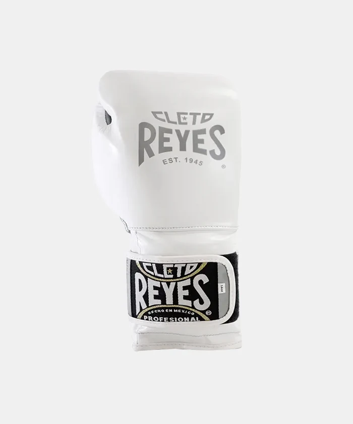 Gants de Boxe Cleto Reyes Sparring Édition Spéciale - Blanc/Argent - Image 2
