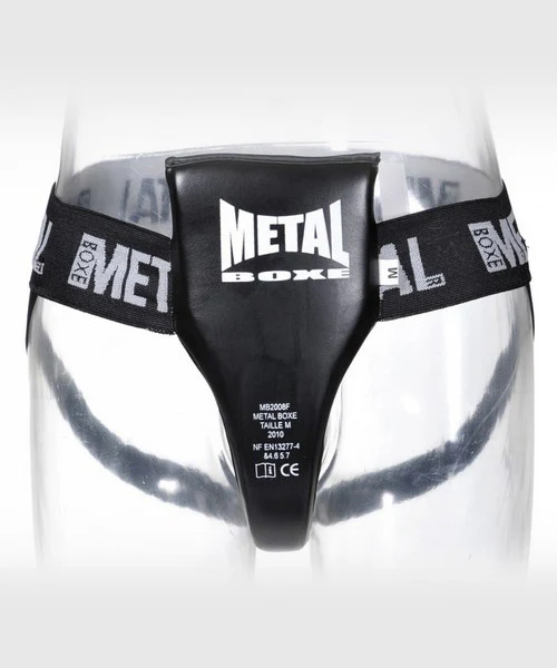 Coquille de Protection Femme Metal Boxe