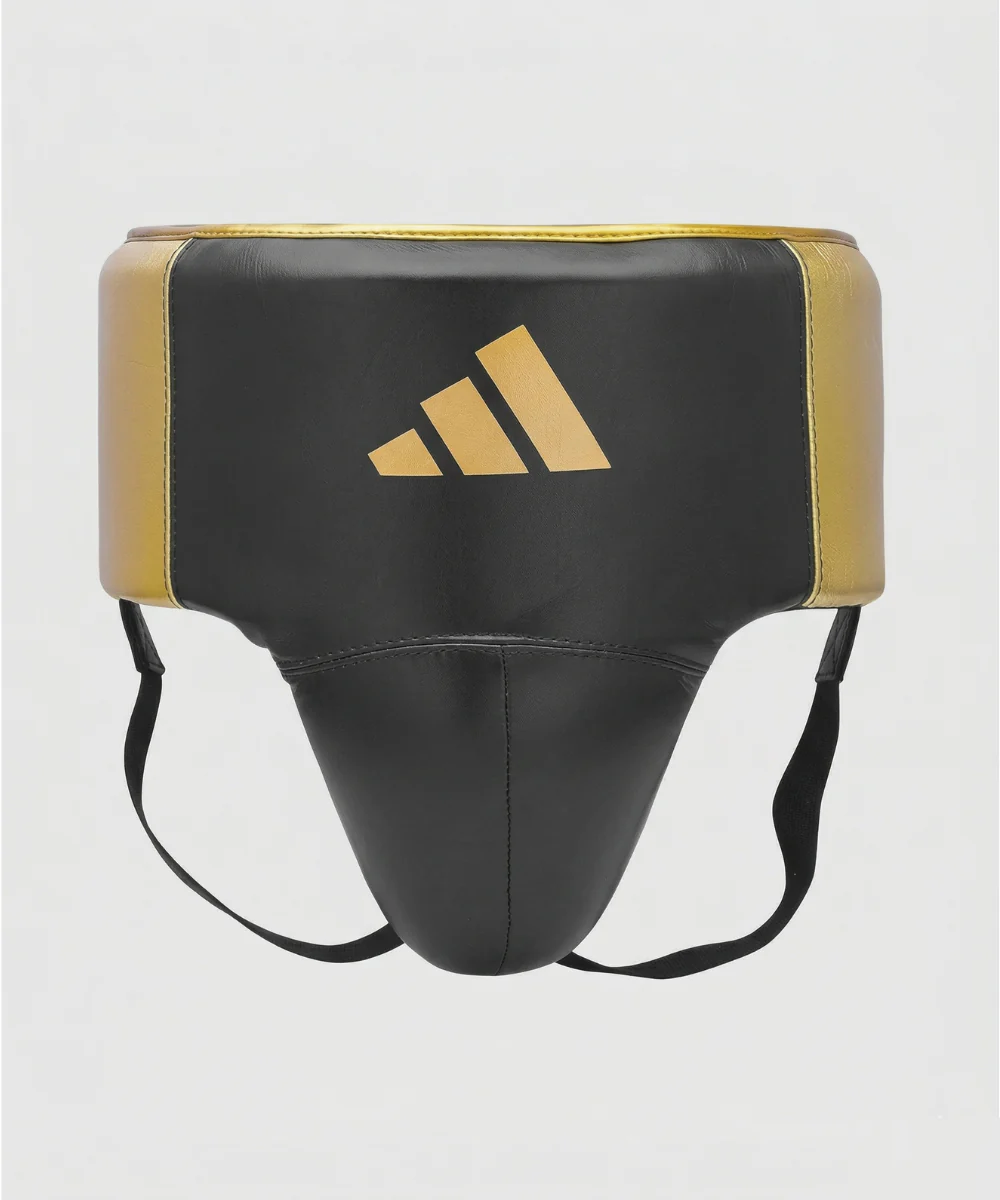 Coquille de Protection Homme Pro Cuir Adidas - Noir/Or