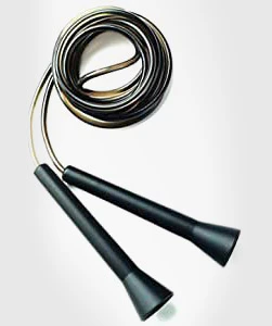 Corde à Sauter de Vitesse Everlast Alu - Noir