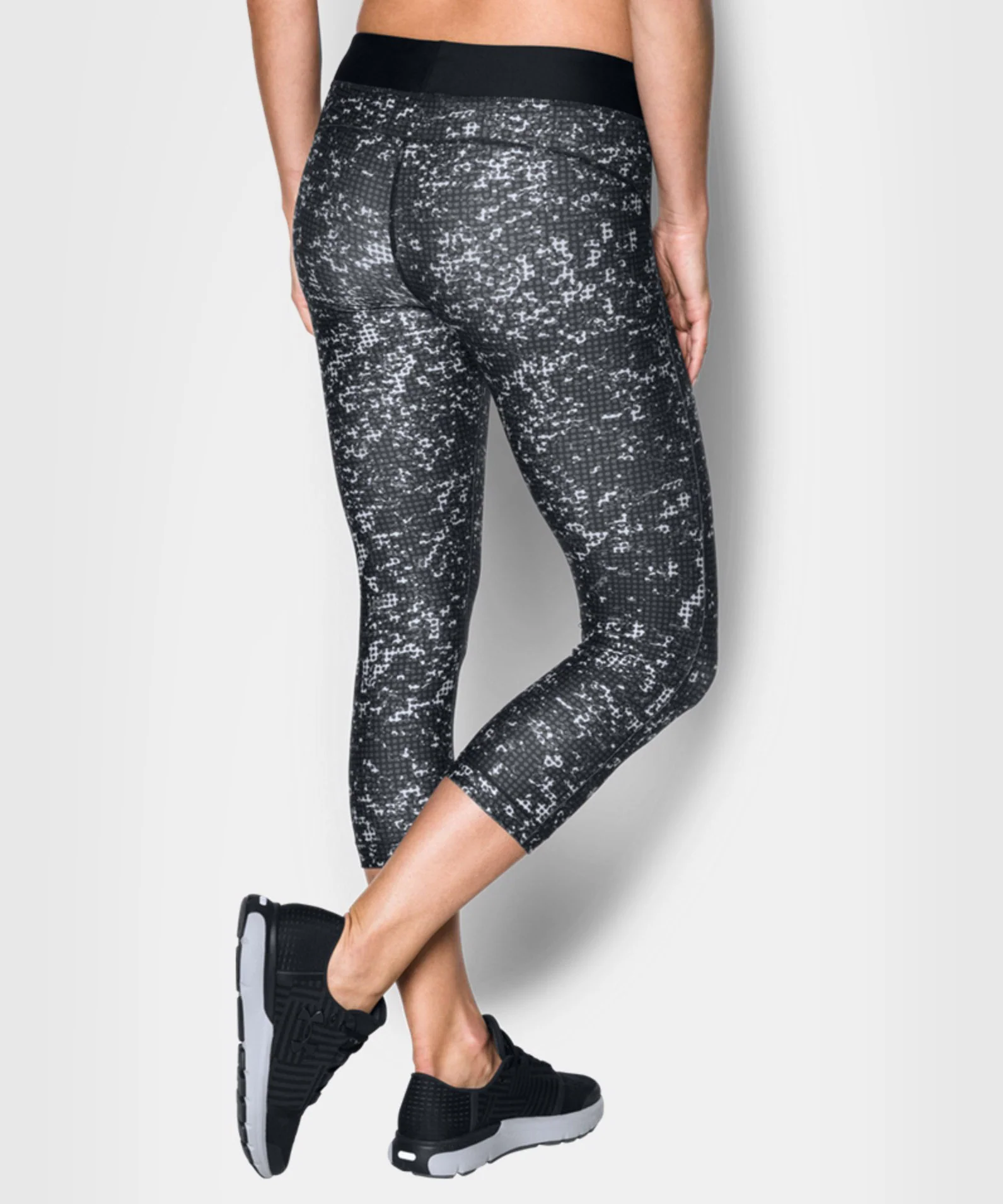 Corsaire imprimé Femme Under Armour HeatGear - Noir - Image 2