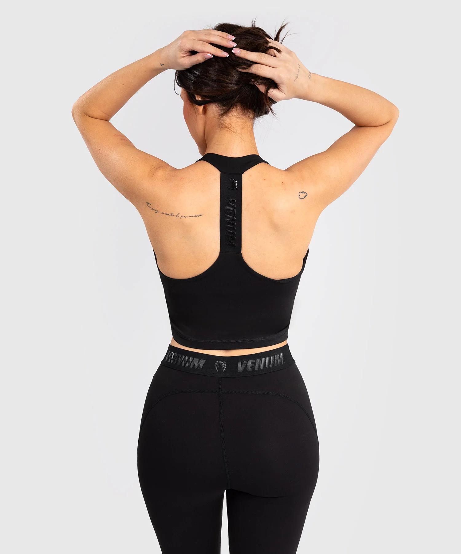 Crop top pour Femmes Venum Elevate - Noir - Image 3