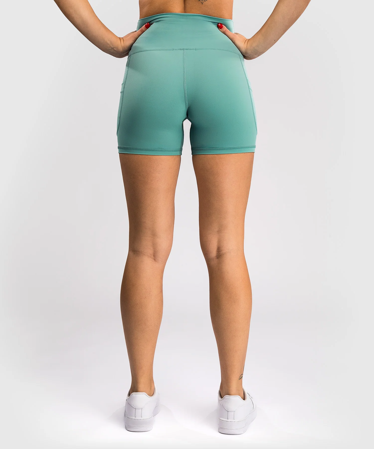 Short de compression Venum Essential pour Femmes - Vert d'Eau - Image 3