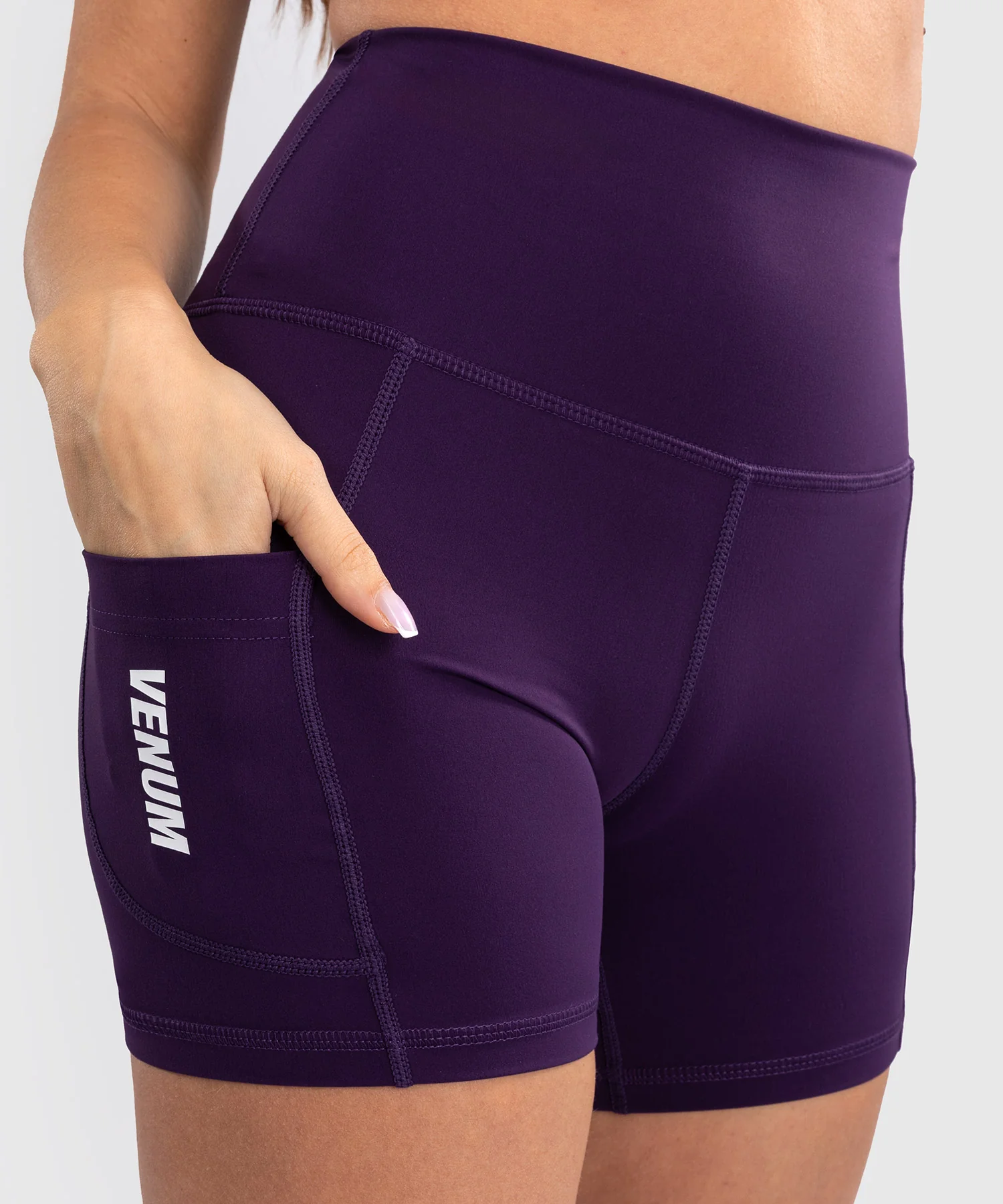 Cycliste Venum Essential pour Femmes - Violet Intense - Image 4
