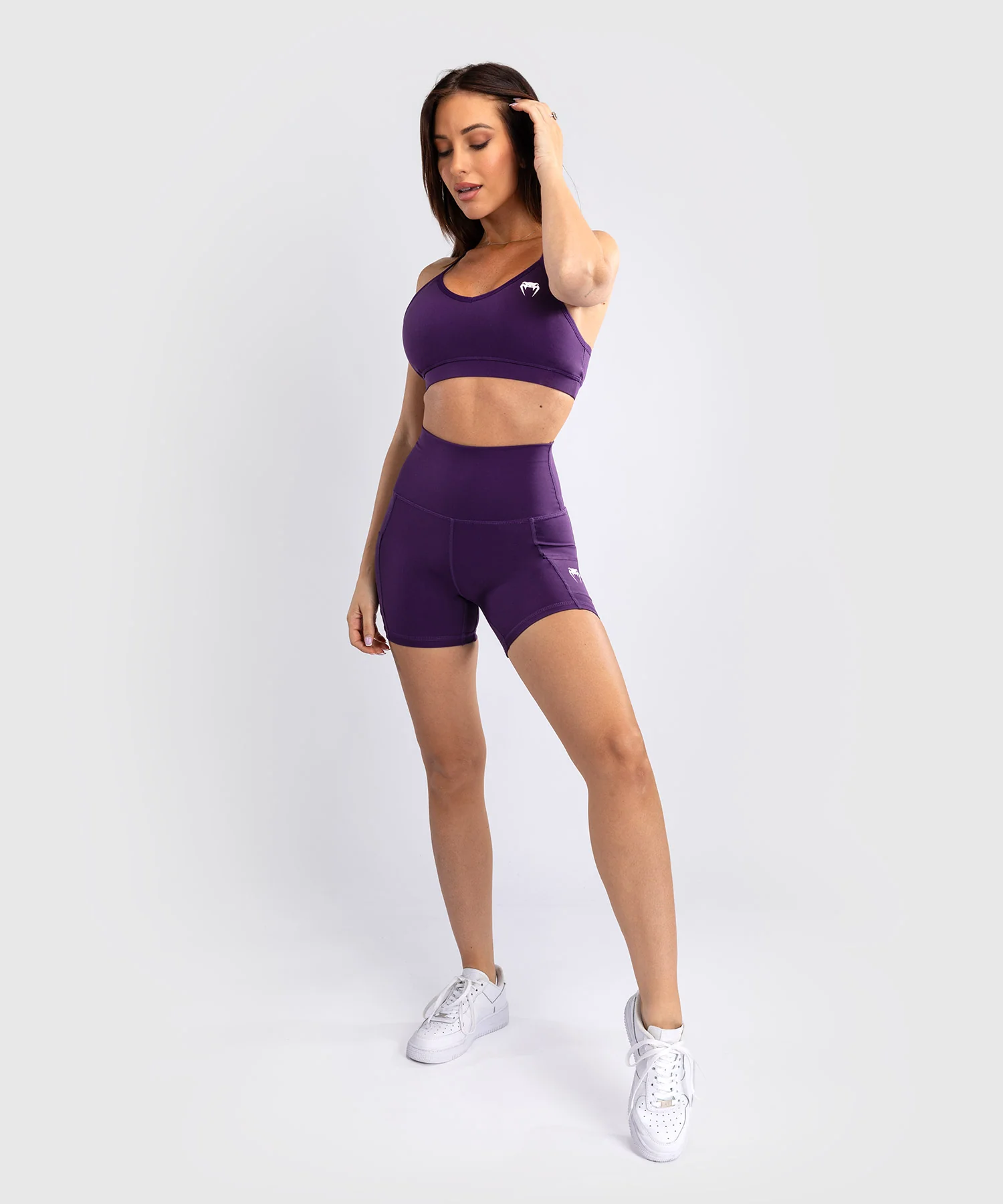 Cycliste Venum Essential pour Femmes - Violet Intense - Image 6