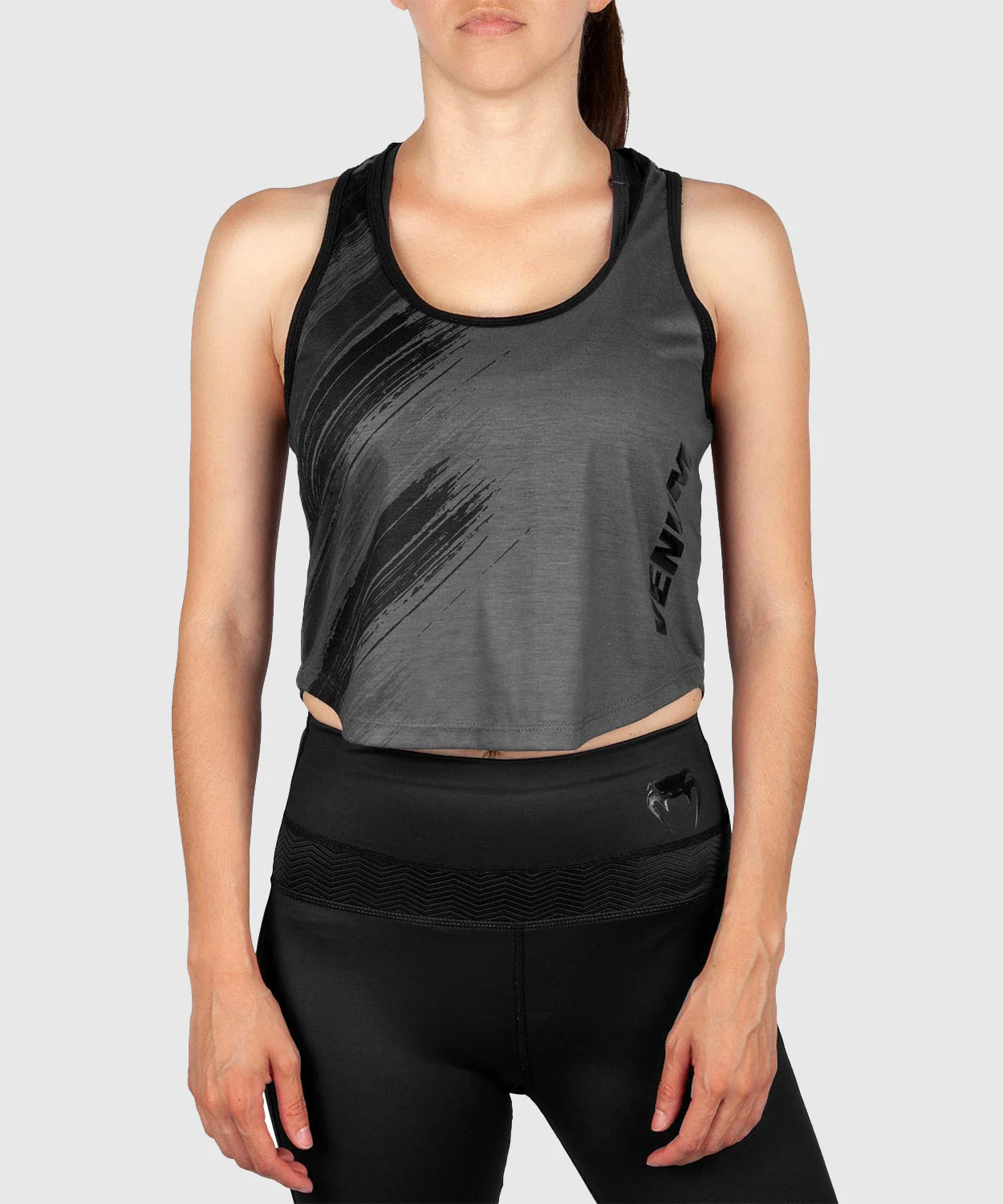 Débardeur court Femme Venum Rapid 2.0 – Noir/Noir