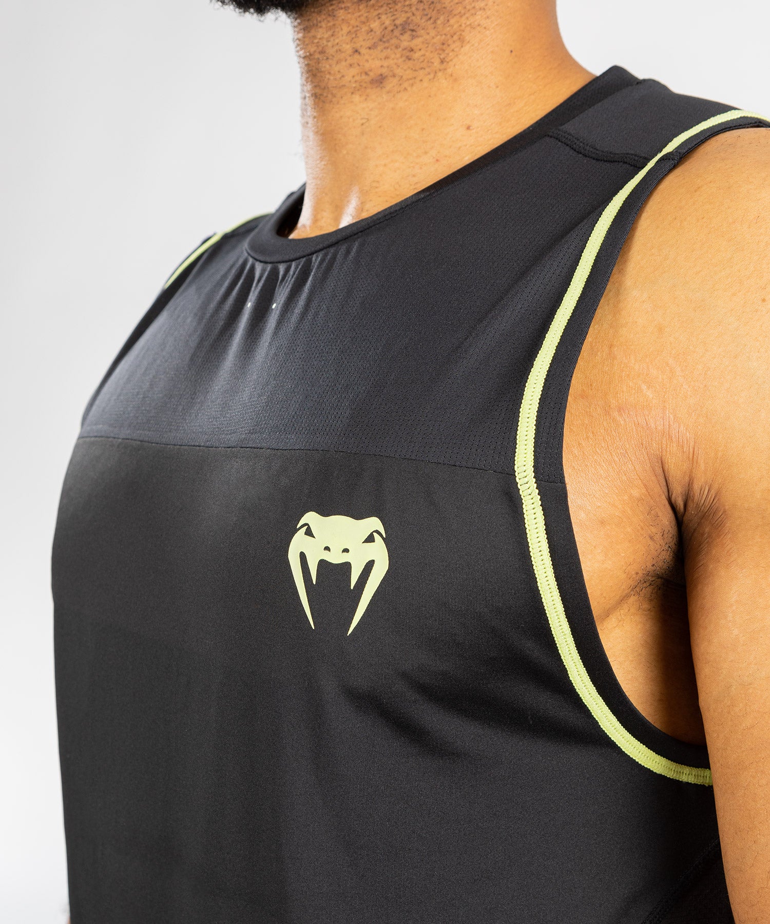 Débardeur Dry-Tech pour hommes Venum Fusion 2.0 - Noir/Jaune - Image 3