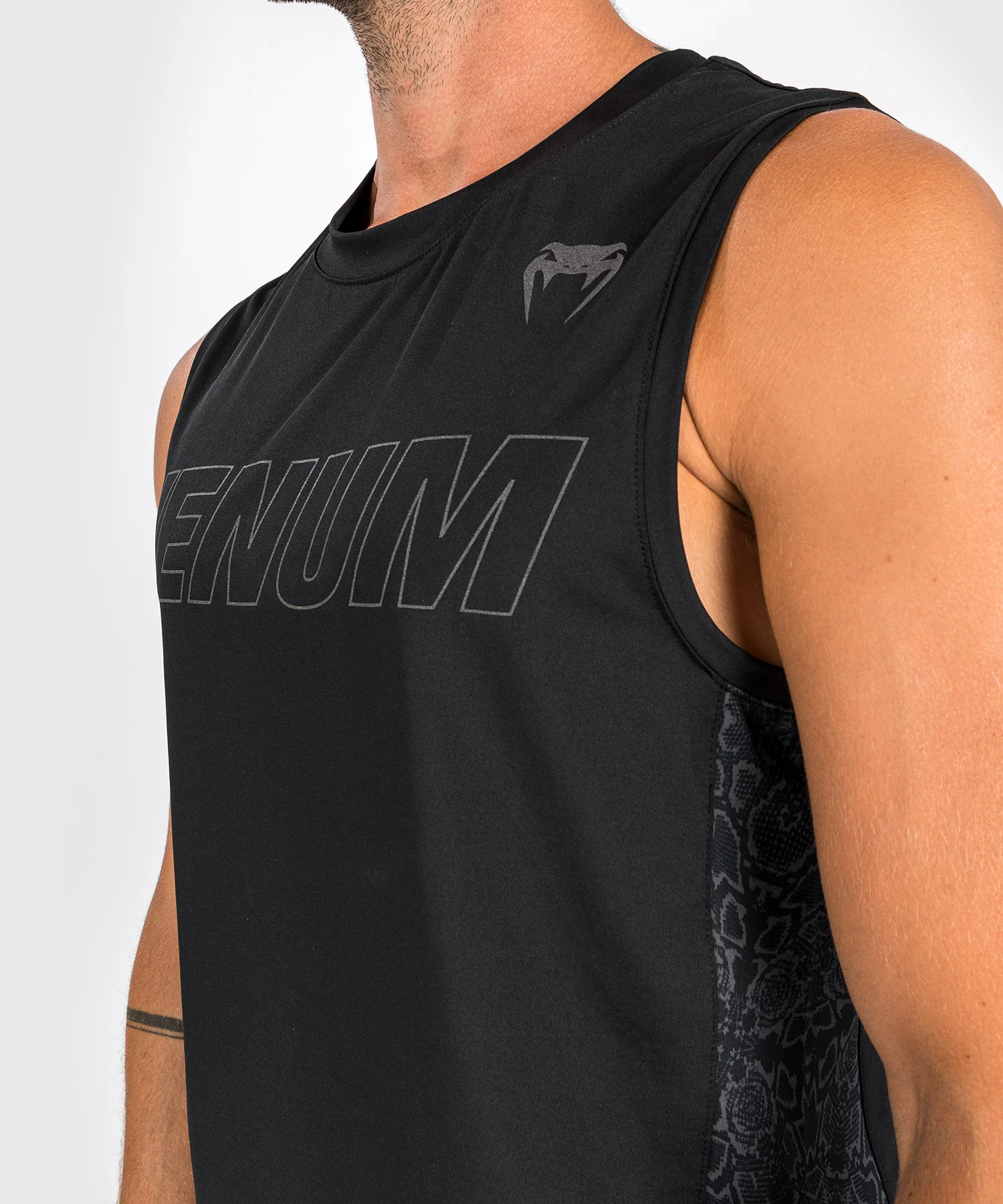 Débardeur Dry Tech Venum Classic Evo - Noir/Noir Réfléchissant - Image 6