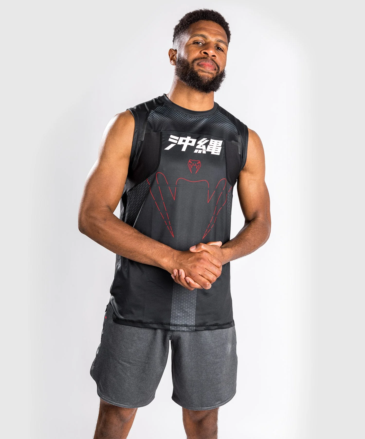 Débardeur Dry Tech Venum Okinawa 3.0 - Noir/Rouge