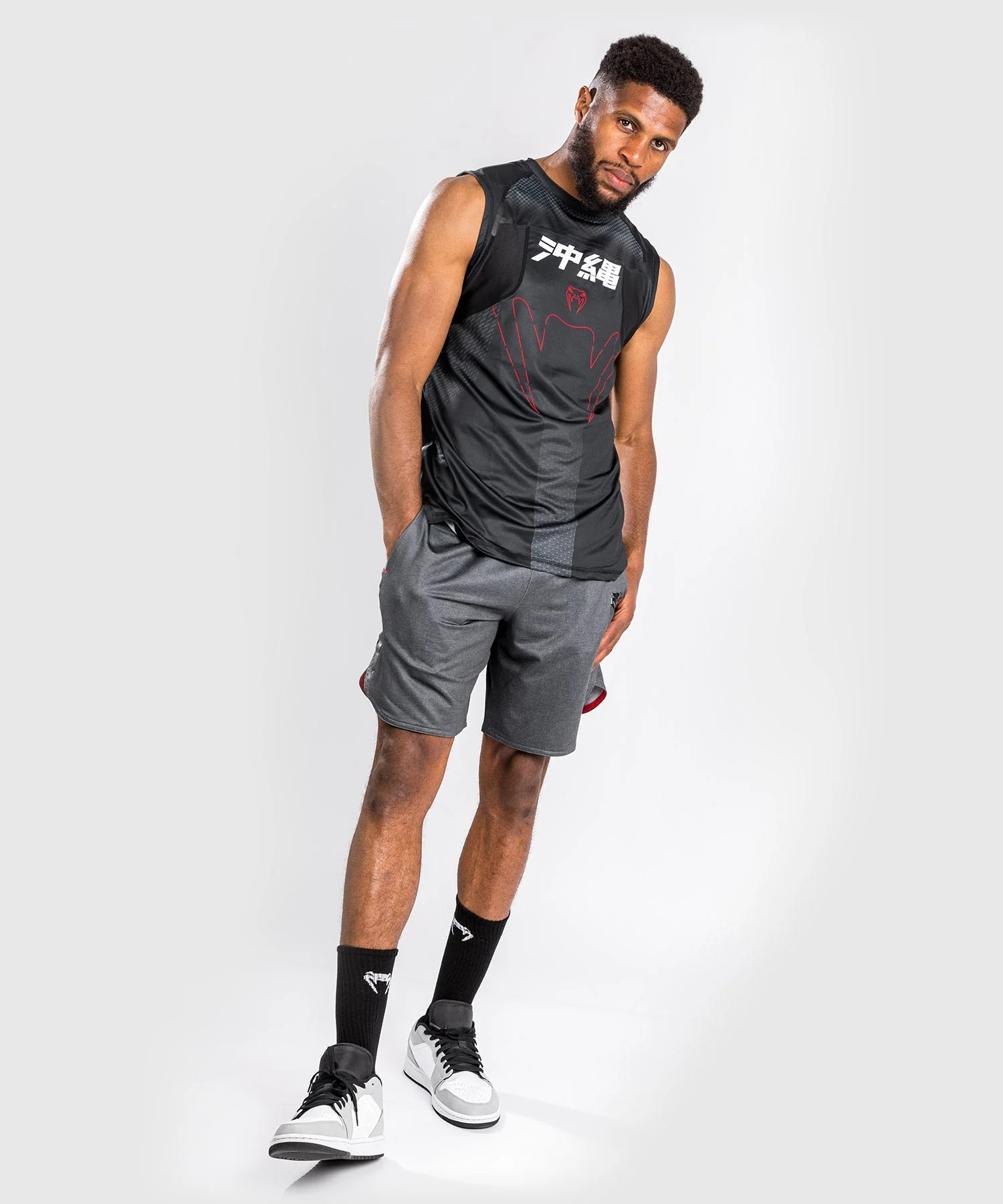 Débardeur Dry Tech Venum Okinawa 3.0 - Noir/Rouge - Image 3