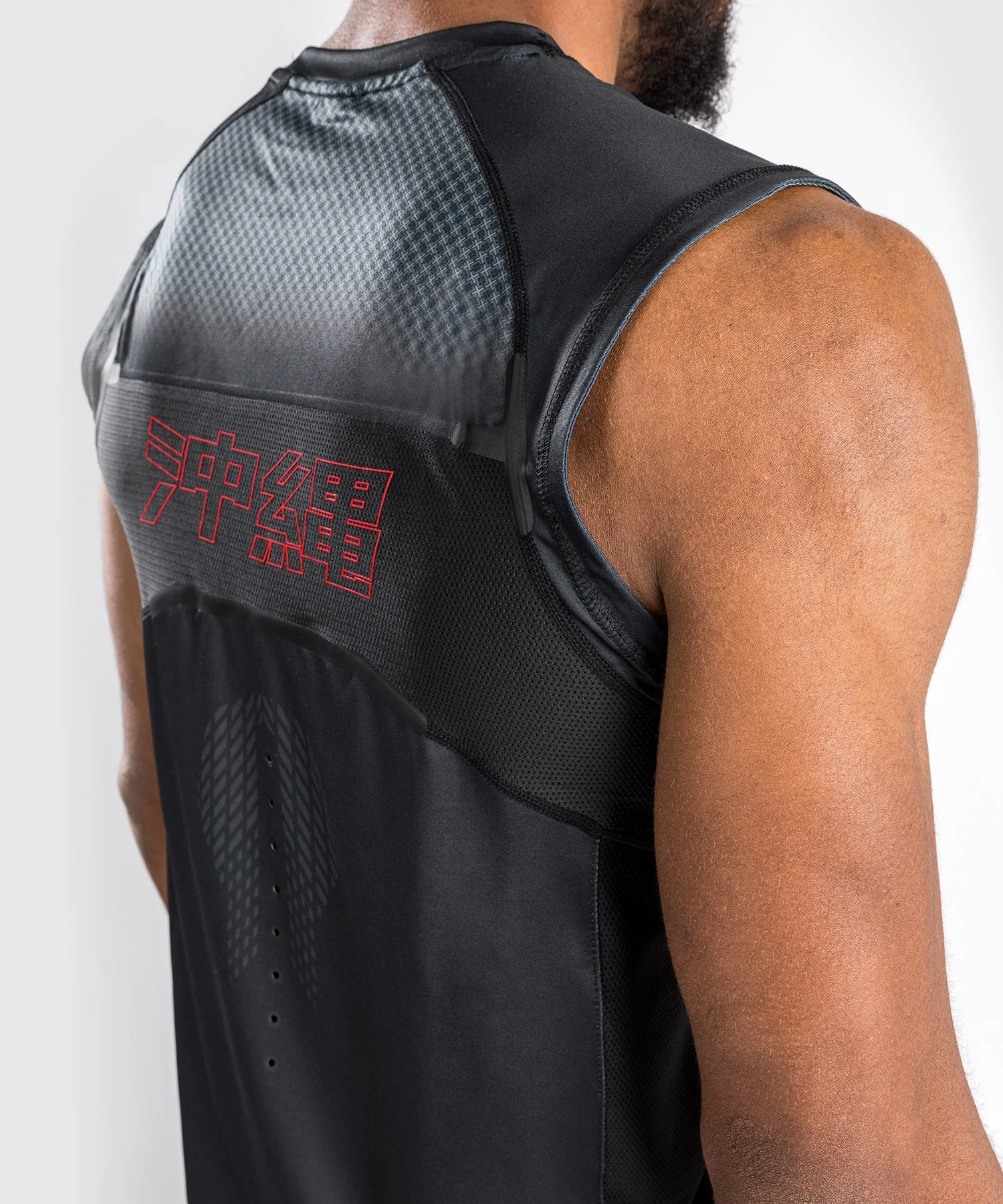 Débardeur Dry Tech Venum Okinawa 3.0 - Noir/Rouge - Image 8