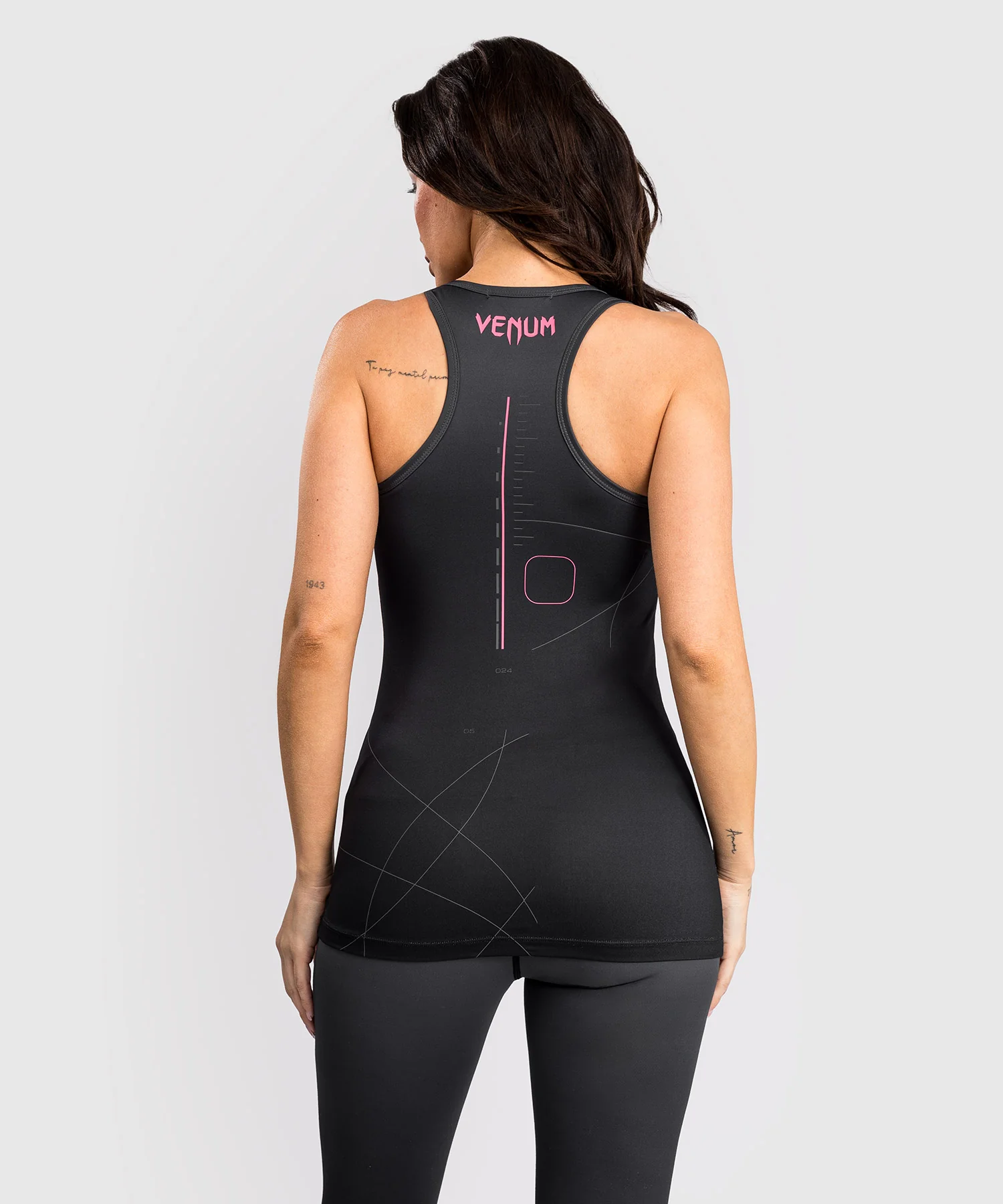 Débardeur Dry Tech Venum Tactical XT- Noir/Gris Tempête - Image 3