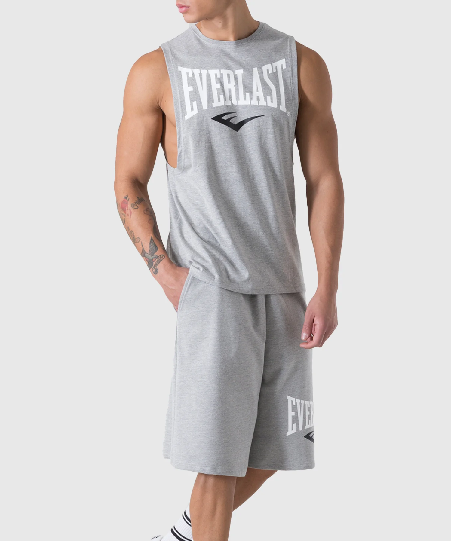 Débardeur Everlast Classic - Gris Chiné - Image 3