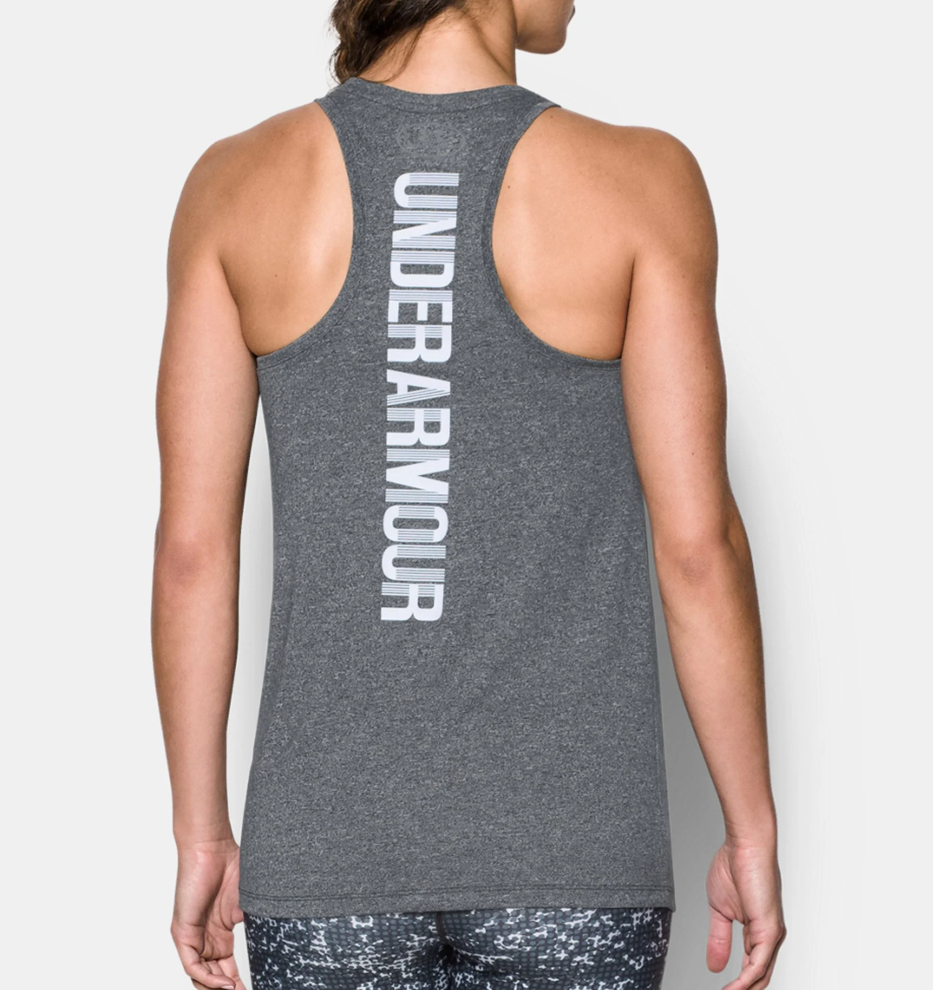 Débardeur Femme Under Armour UA Racer Threadborne™ Twist Graphic - Noir - Image 3