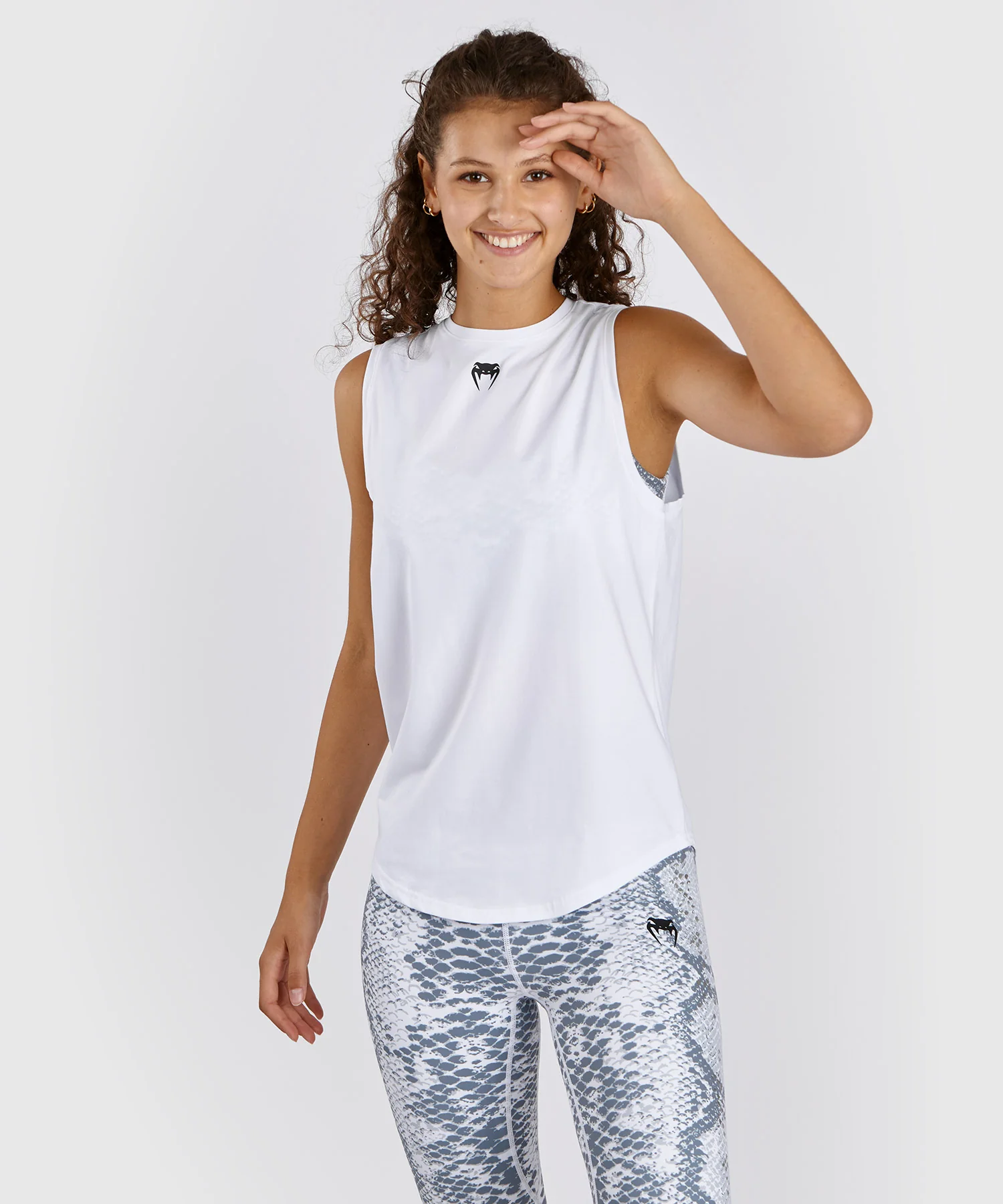 Débardeur Femme Venum White Snake - Blanc - Image 4