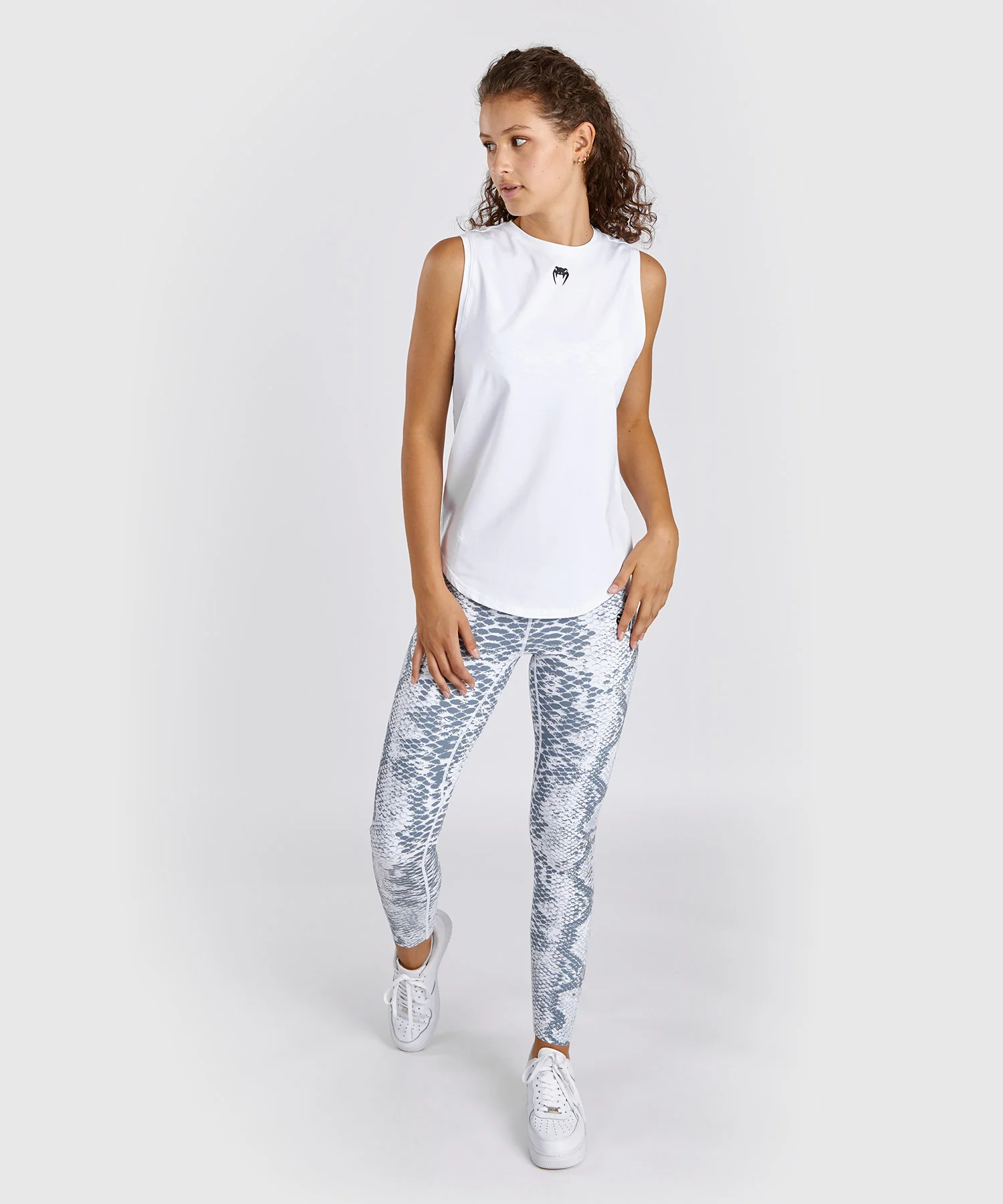 Débardeur Femme Venum White Snake - Blanc - Image 5