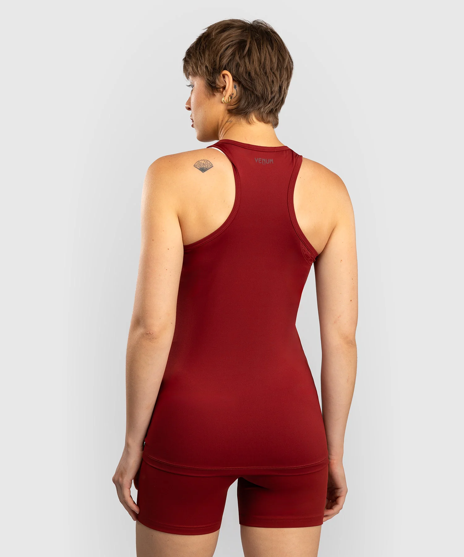 Débardeur pour Femmes Venum Serpenti – Bordeaux/Ivoire - Image 3