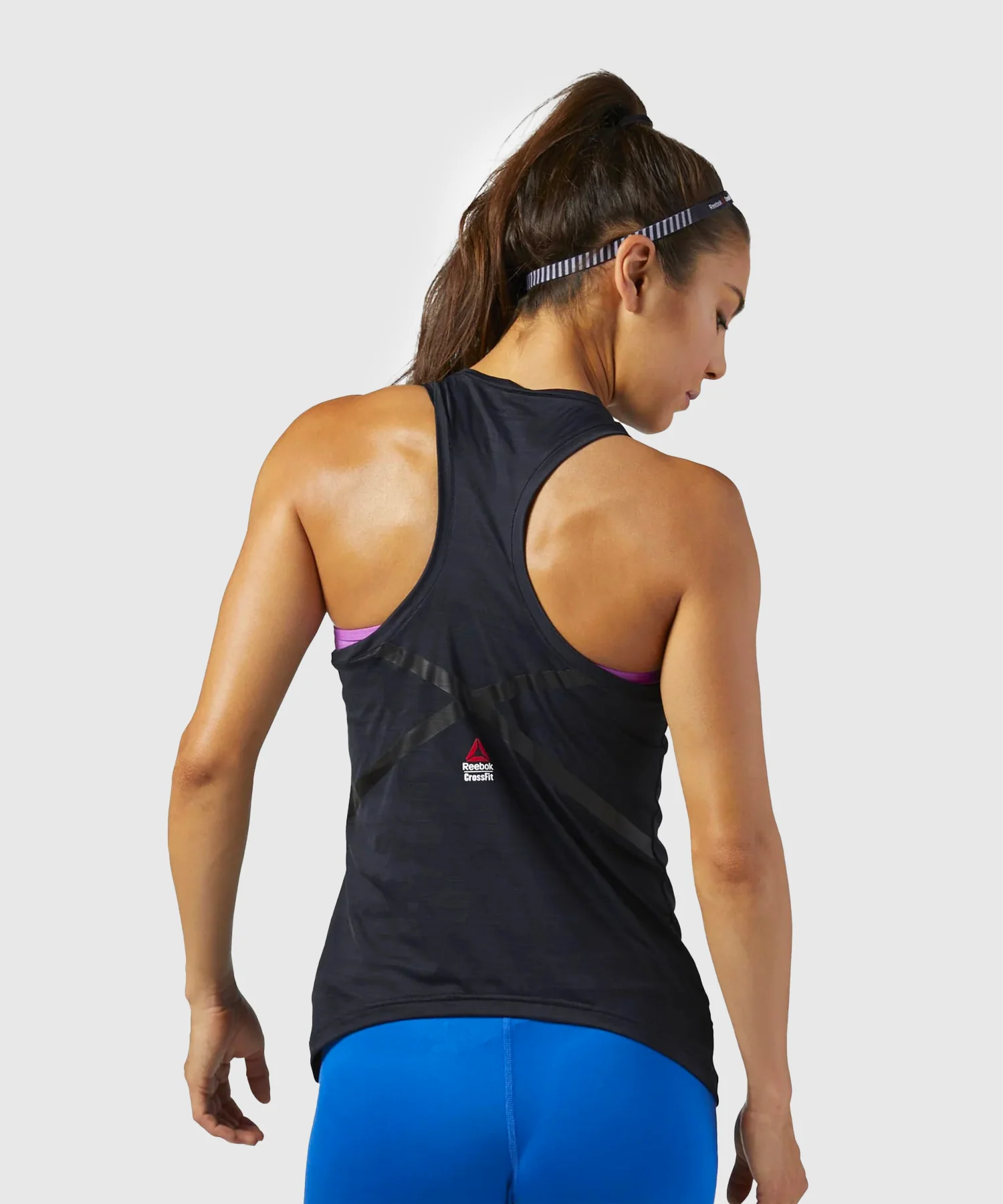Débardeur Reebok Activchill - Noir/Rose - Image 3