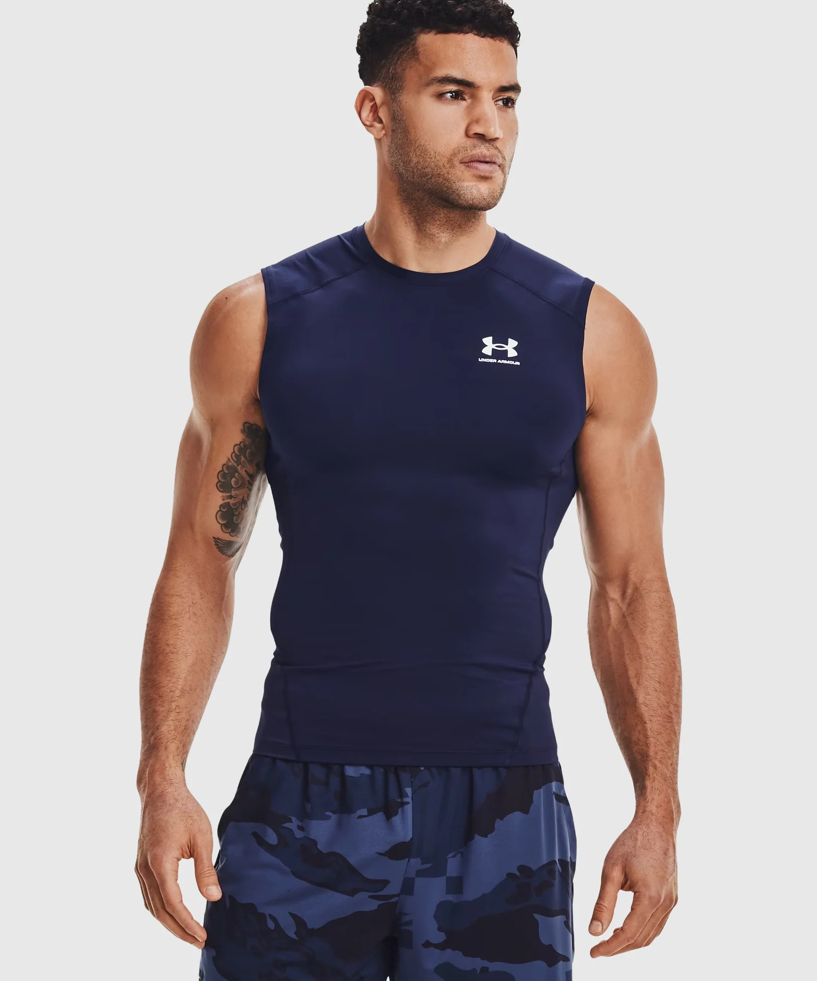 Débardeur Under Armour Heatgear® Armour - Bleu Marine
