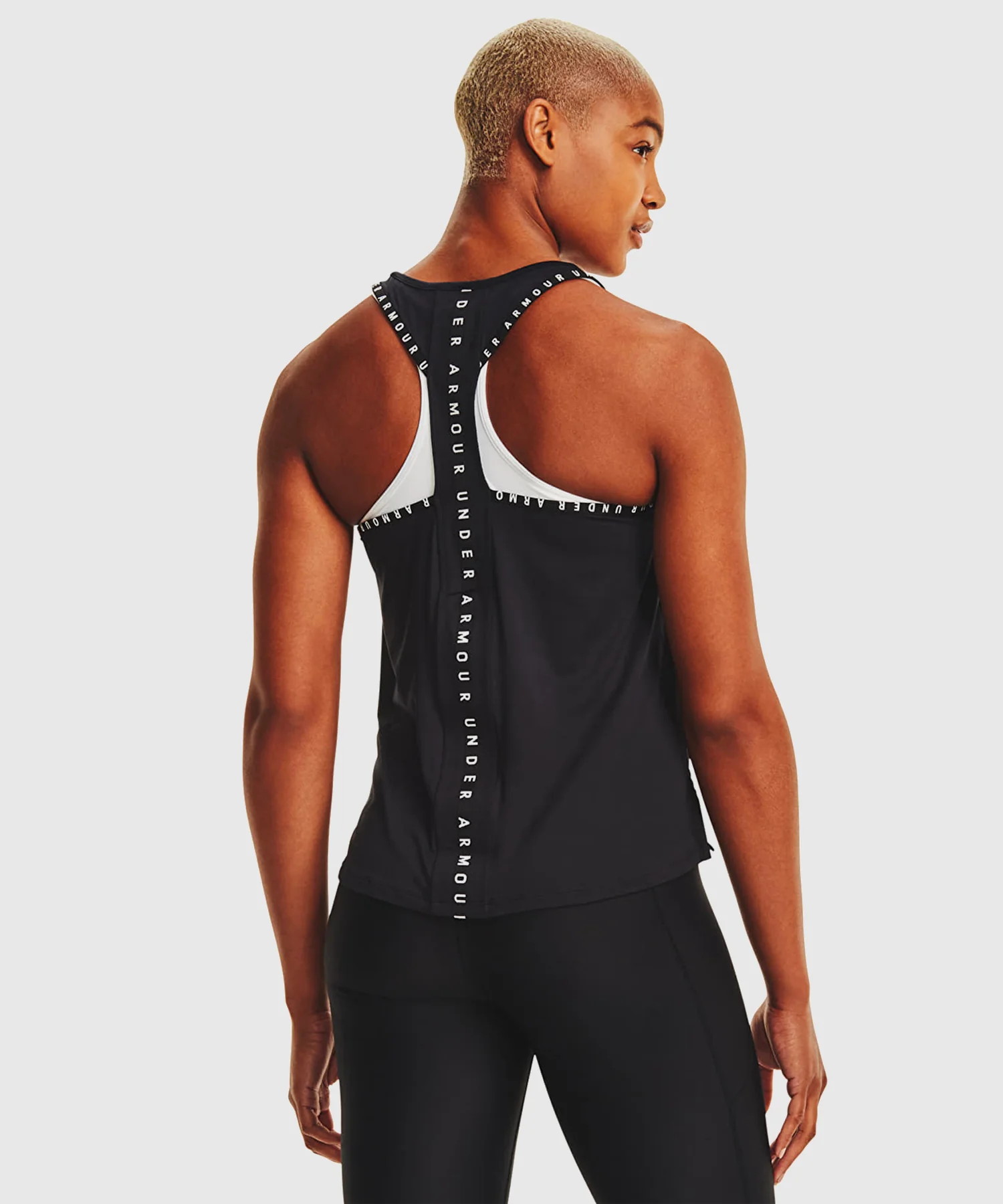 Débardeur Under Armour Ua Knockout Pour Femme - Noir - Image 3