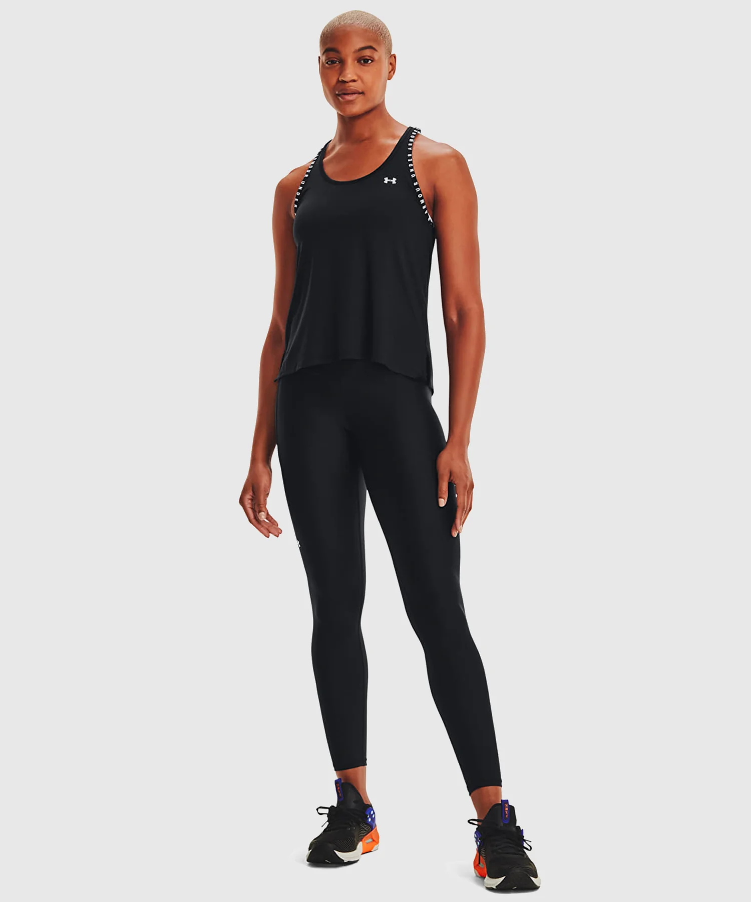 Débardeur Under Armour Ua Knockout Pour Femme - Noir - Image 4