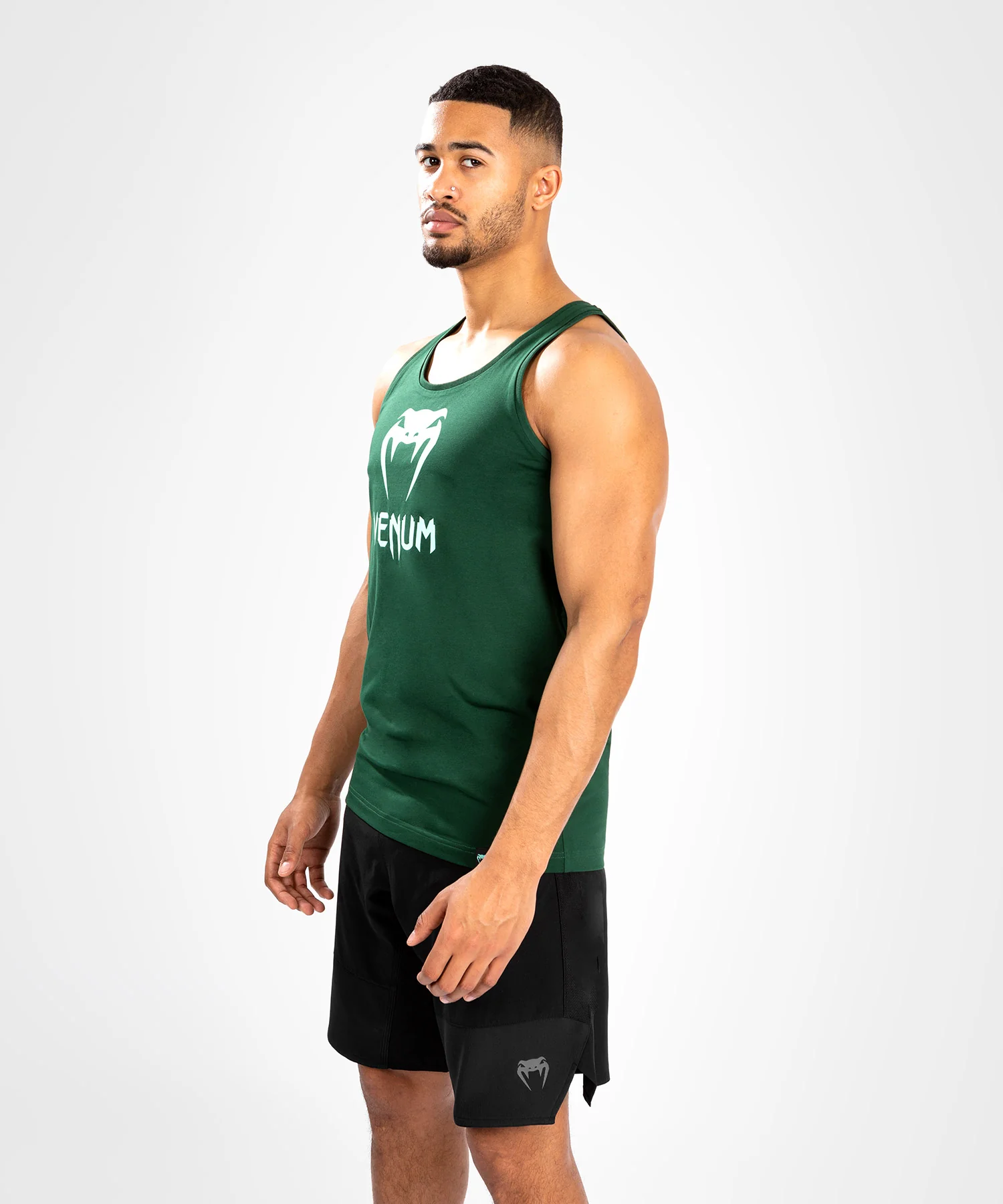 Débardeur Venum Classic - Vert Foncé/Turquoise - Image 3