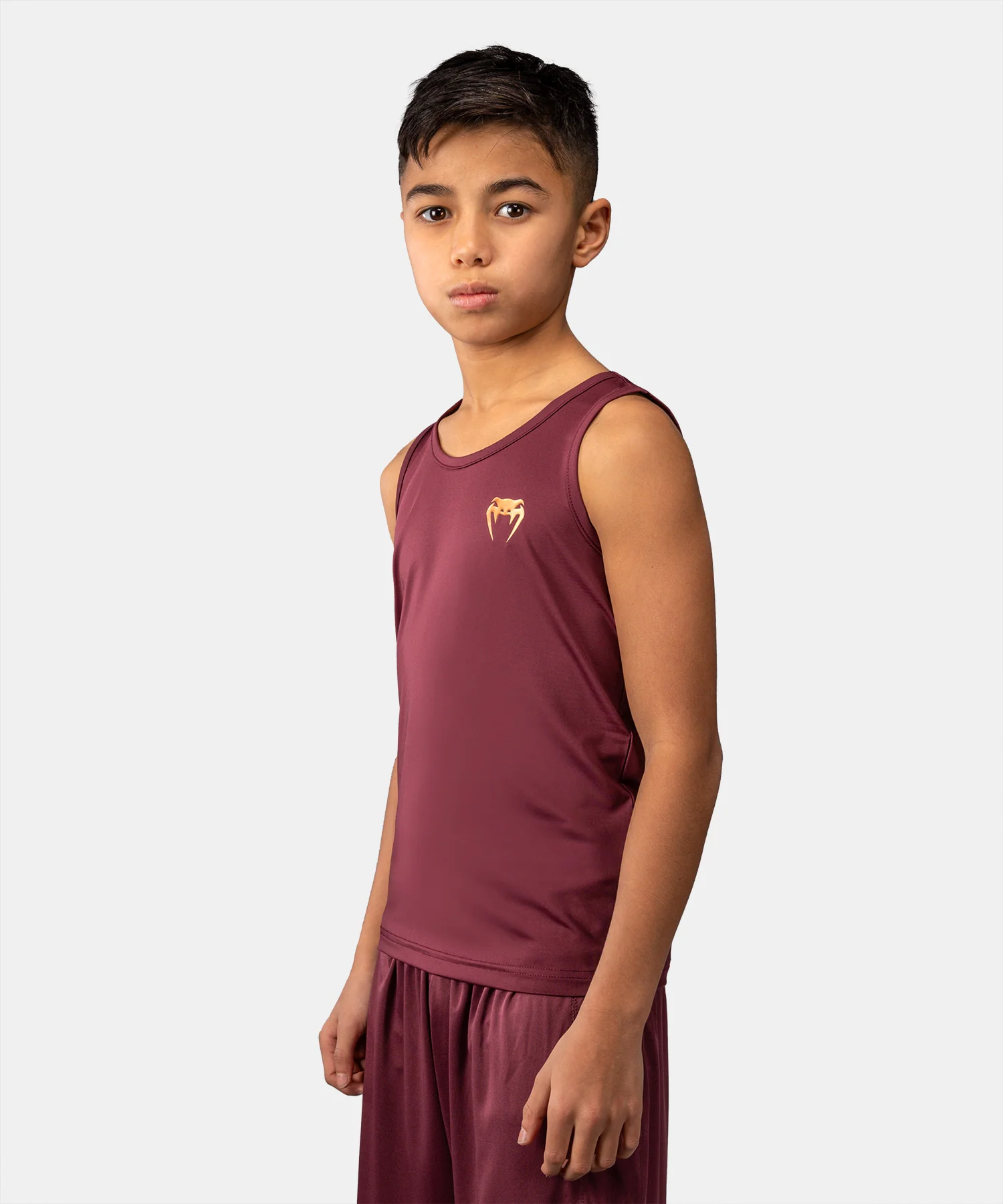 Débardeur Venum Contender Pour Enfants – Bordeaux - Image 2
