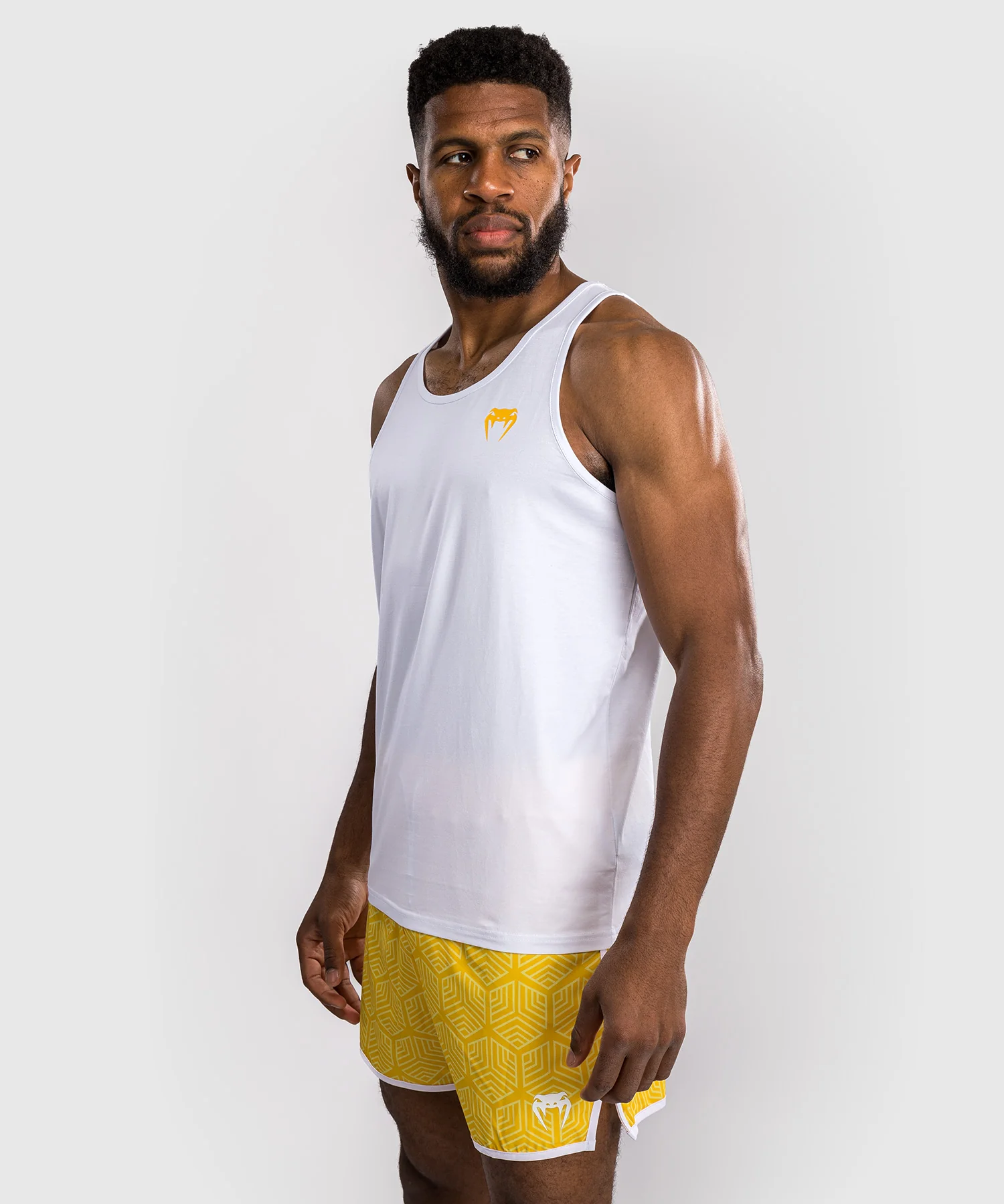 Débardeur Venum Octane - Blanc/Jaune Vibrant - Image 2