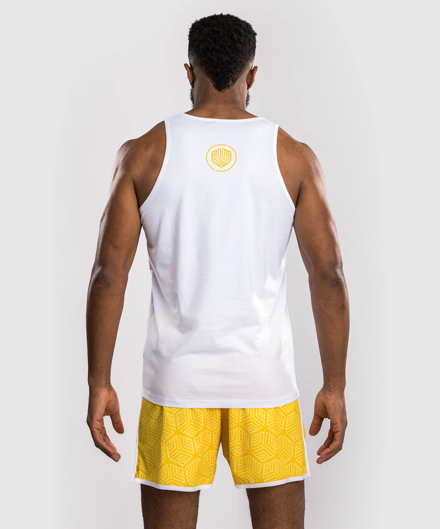 Débardeur Venum Octane - Blanc/Jaune Vibrant - Image 3