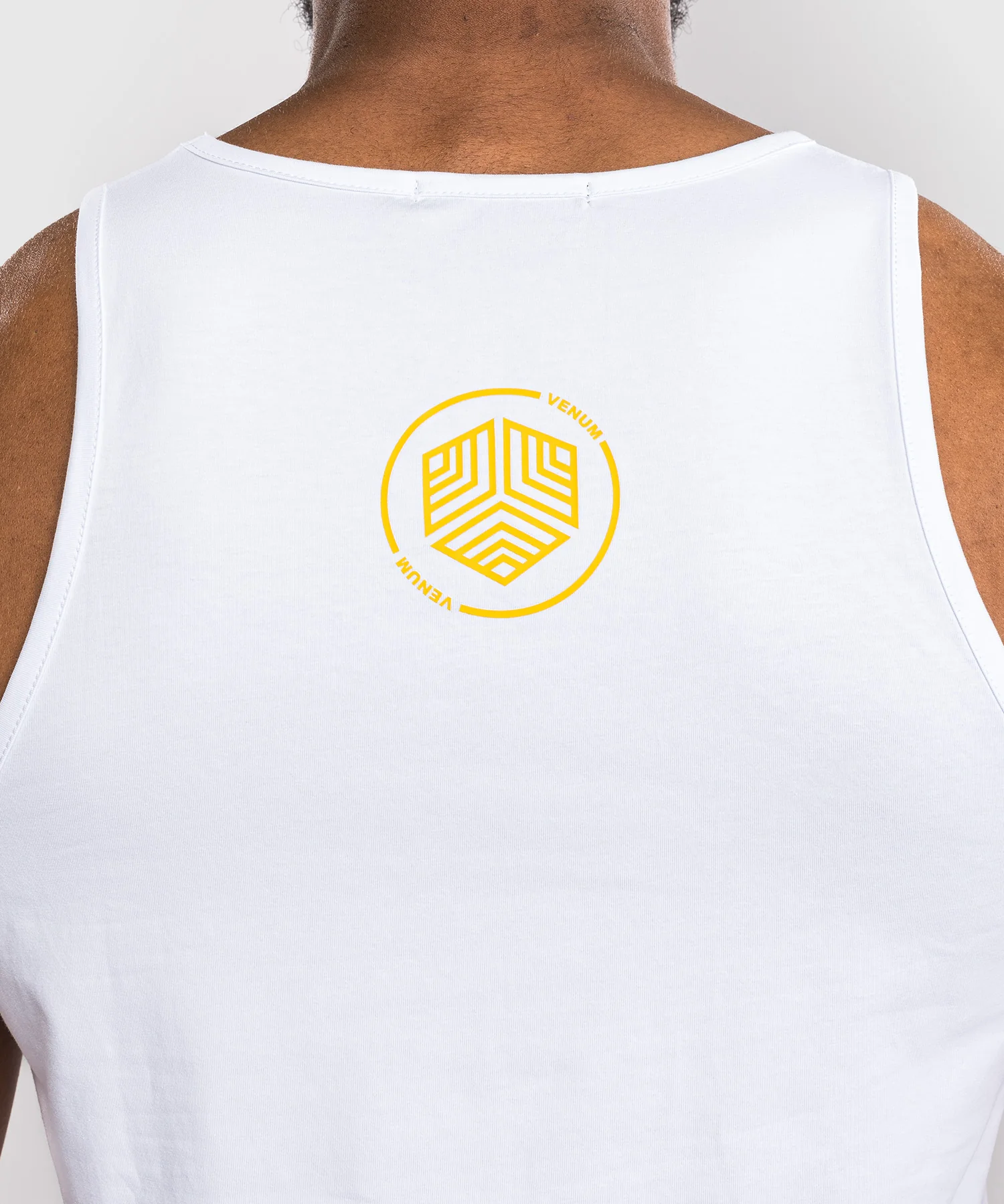 Débardeur Venum Octane - Blanc/Jaune Vibrant - Image 4