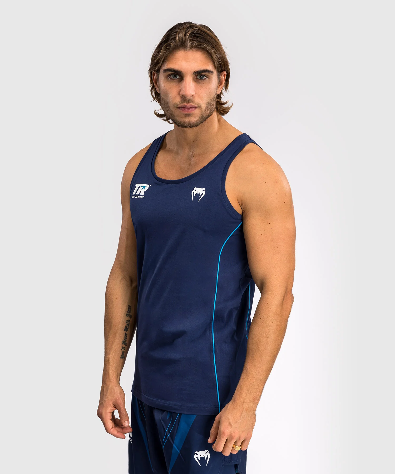 Débardeur Venum x Top Rank Original pour Hommes - Bleu Marine - Image 2