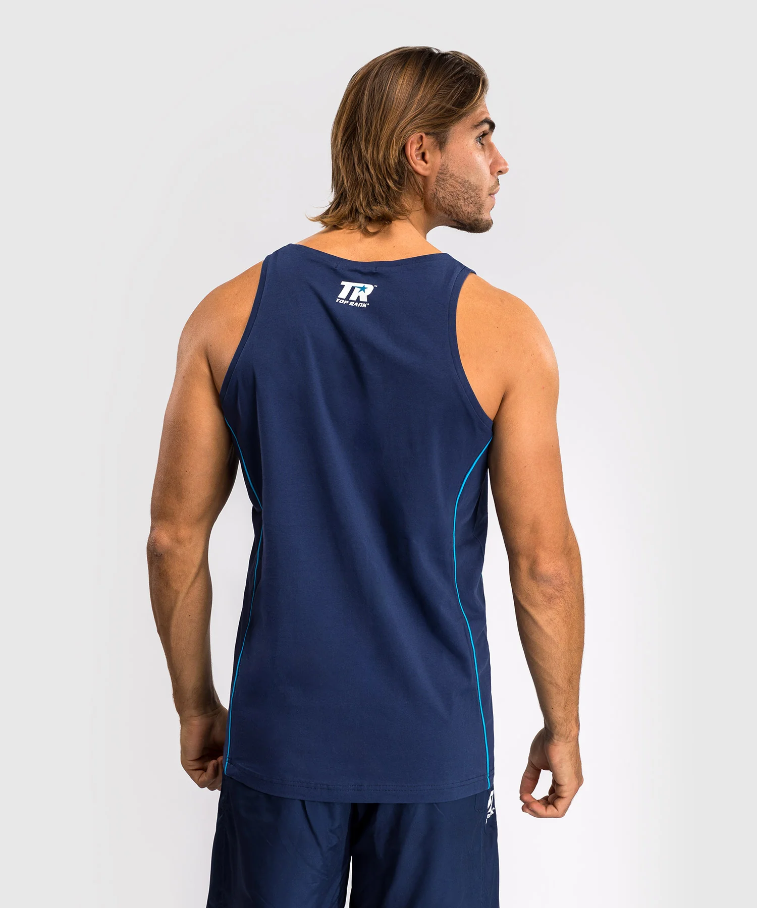 Débardeur Venum x Top Rank Original pour Hommes - Bleu Marine - Image 3
