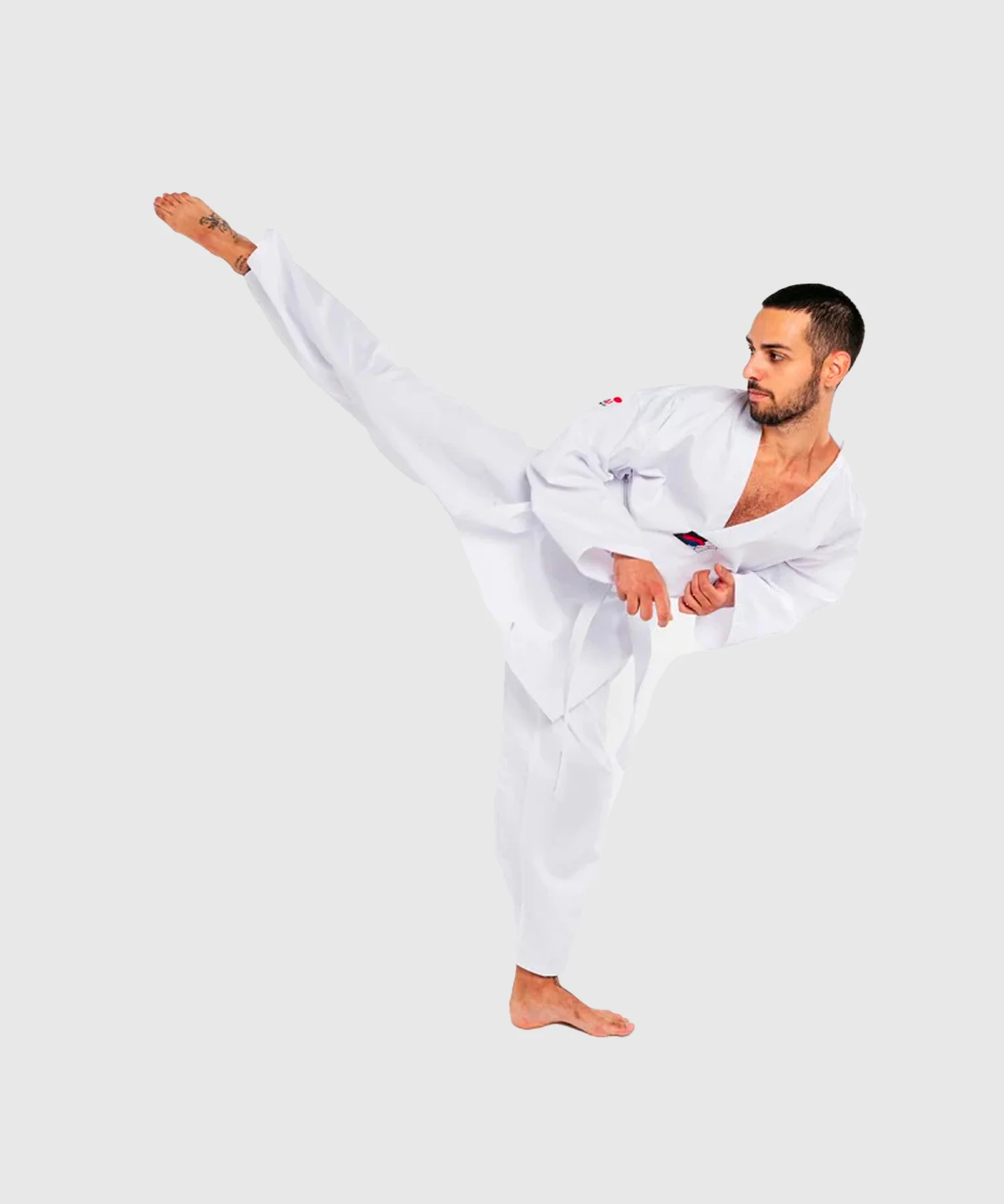 Dobok WT Basic Fujimae - Blanc - Image 3
