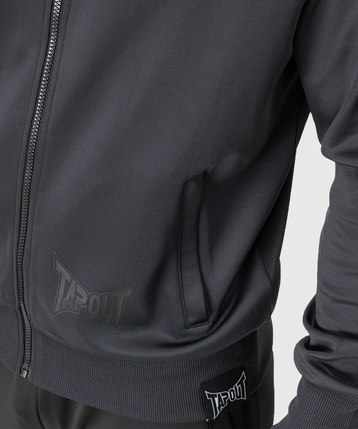 Ensemble de Jogging Tapout Spirit - Noir/Gris - Image 4