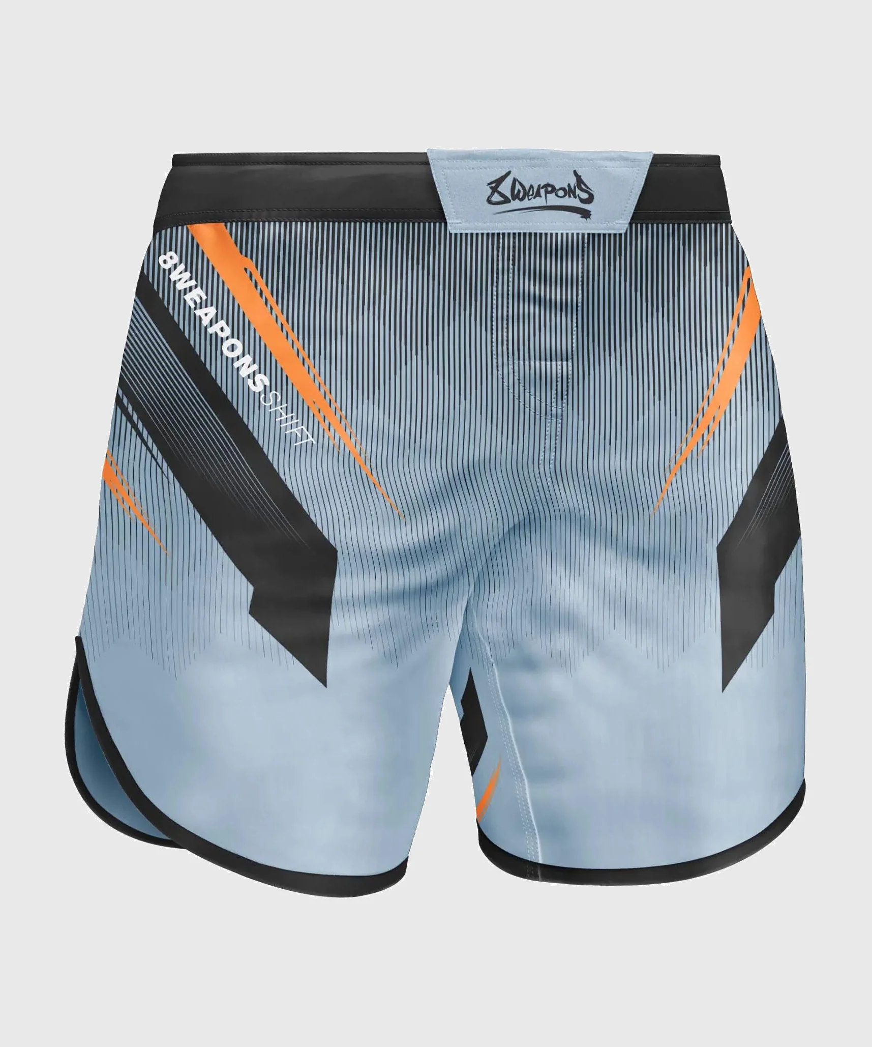 Short de MMA 8 Weapons Shift - Bleu/Noir/Orange