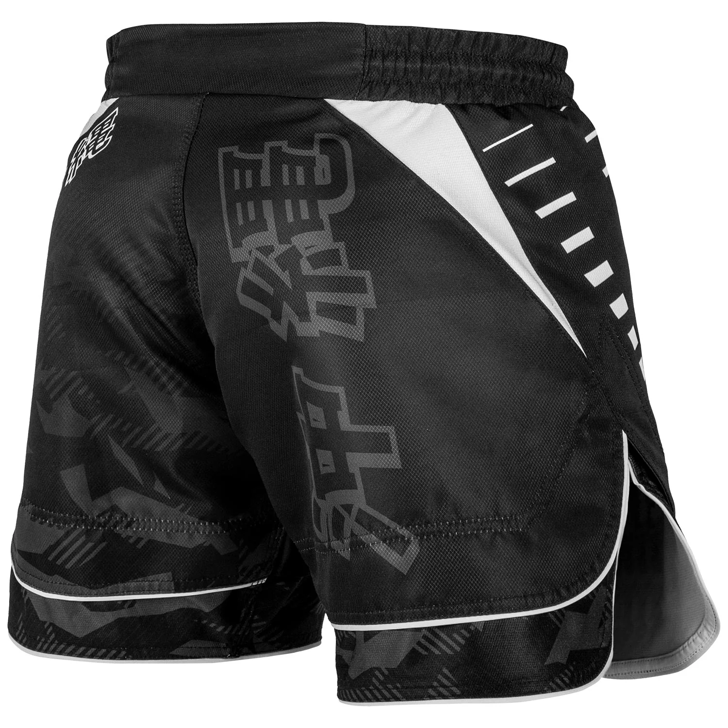 Fightshort court Venum Okinawa 2.0 - Noir/Blanc - Image 4