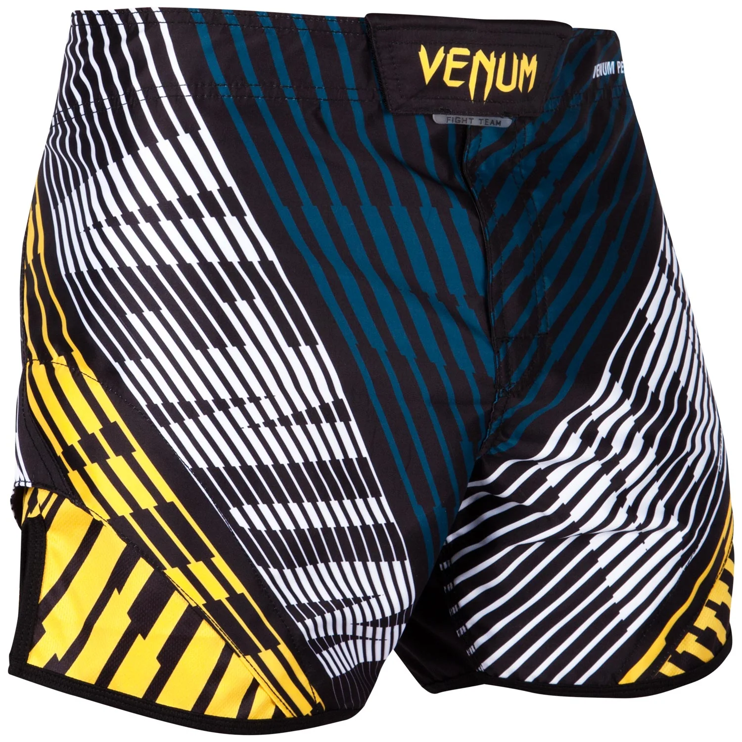 Fightshort court Venum Plasma - Noir/Jaune - Image 2