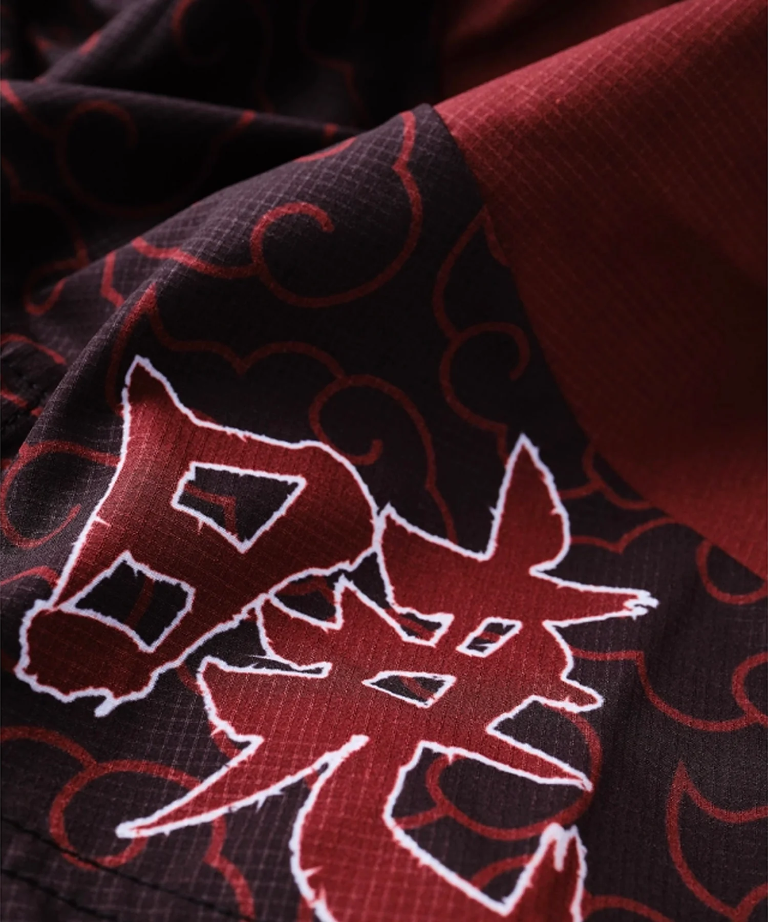 Short de MMA Elion X Naruto - Akatsuki Noir/Rouge - Image 5