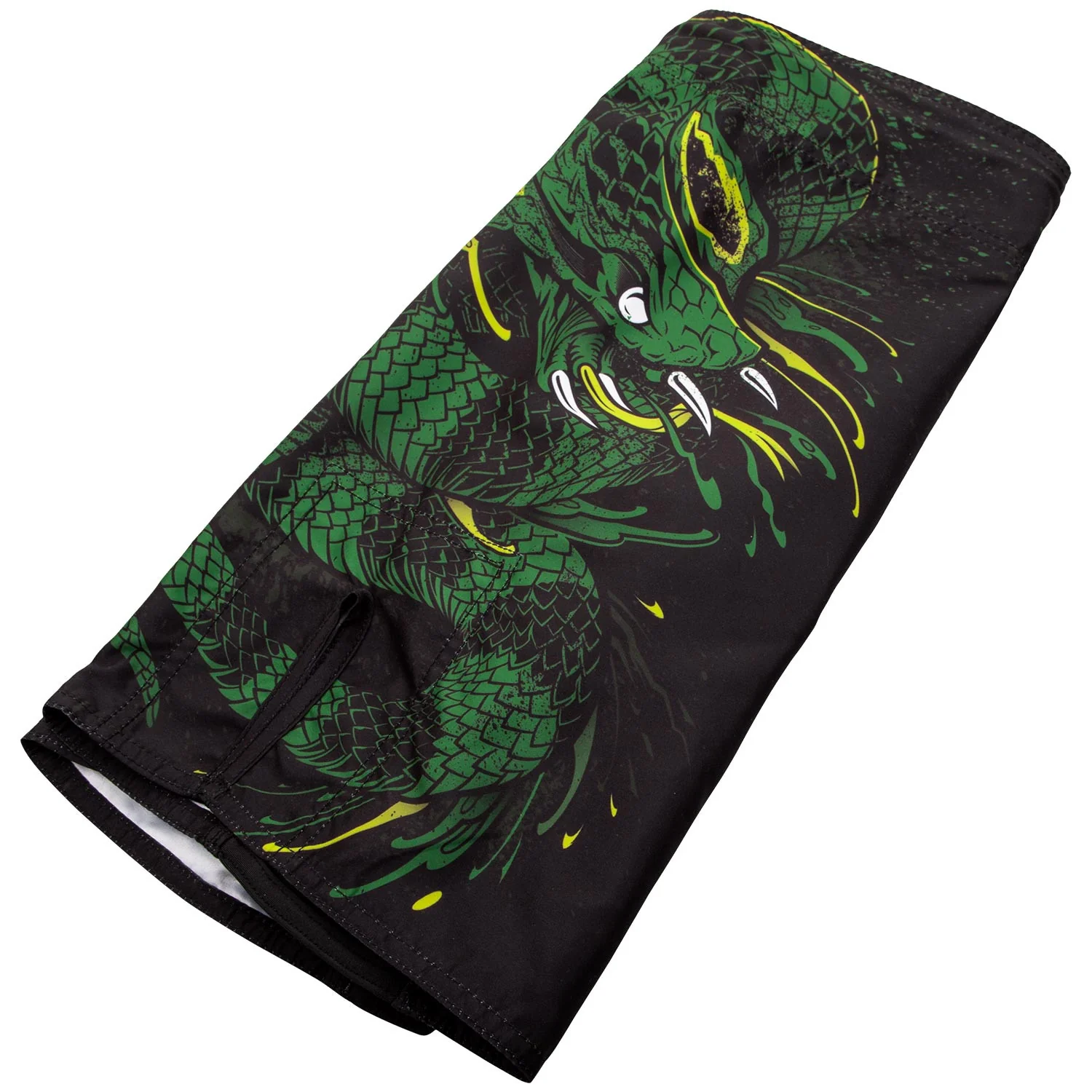 Fightshort enfant Venum Green Viper Kids - Noir/Vert - Image 6