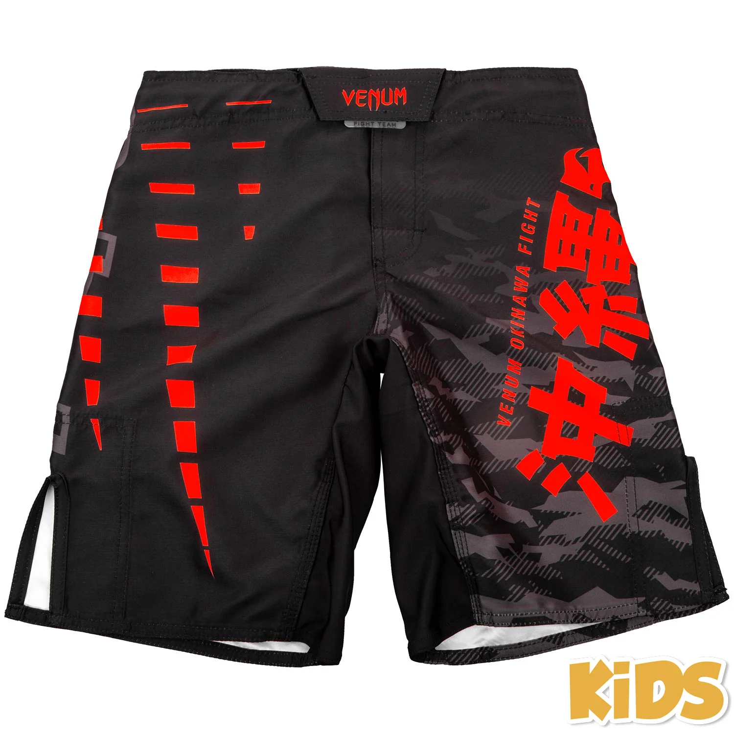 Fightshort Enfant Venum Okinawa 2.0 Kids - Noir/Rouge
